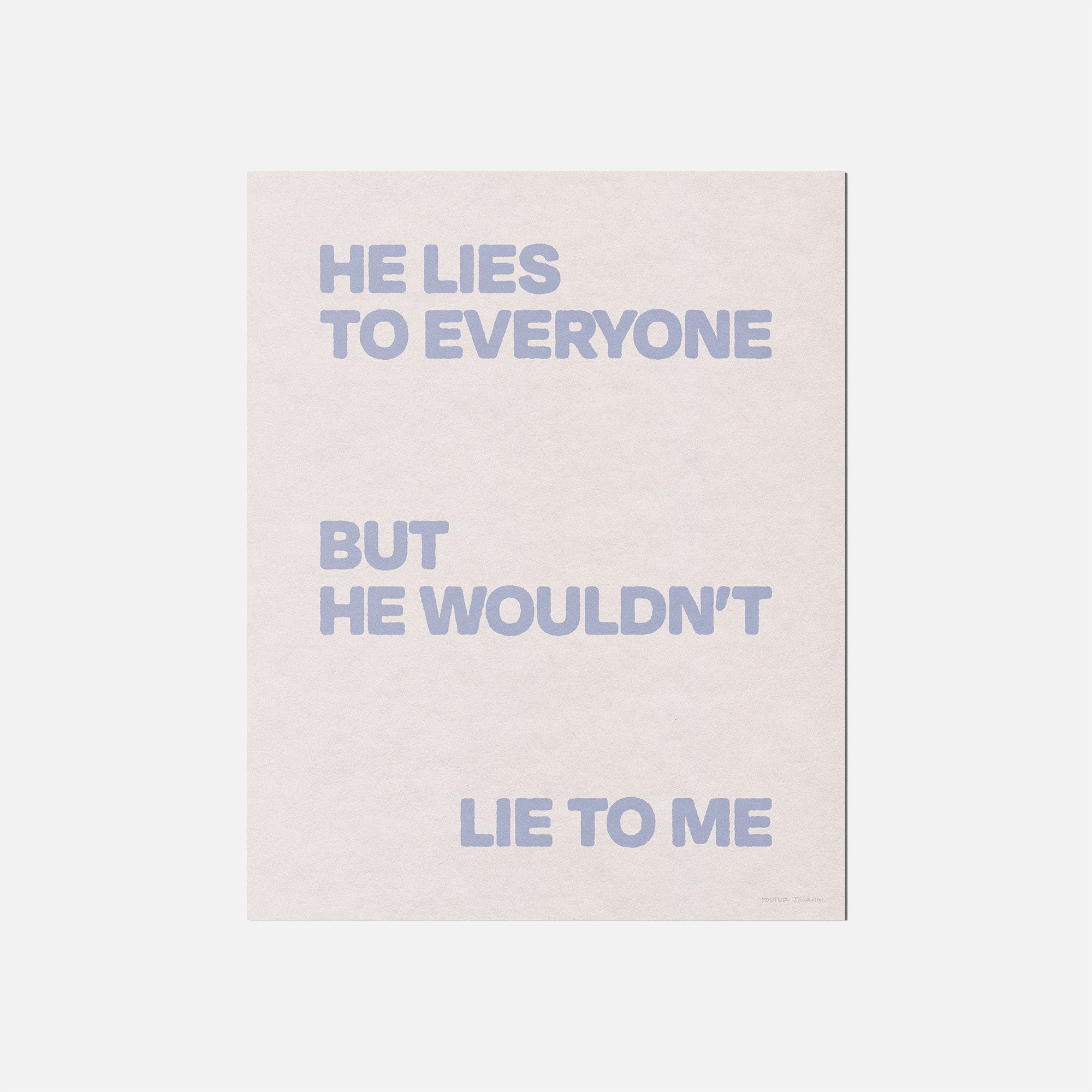 LIE PRINT