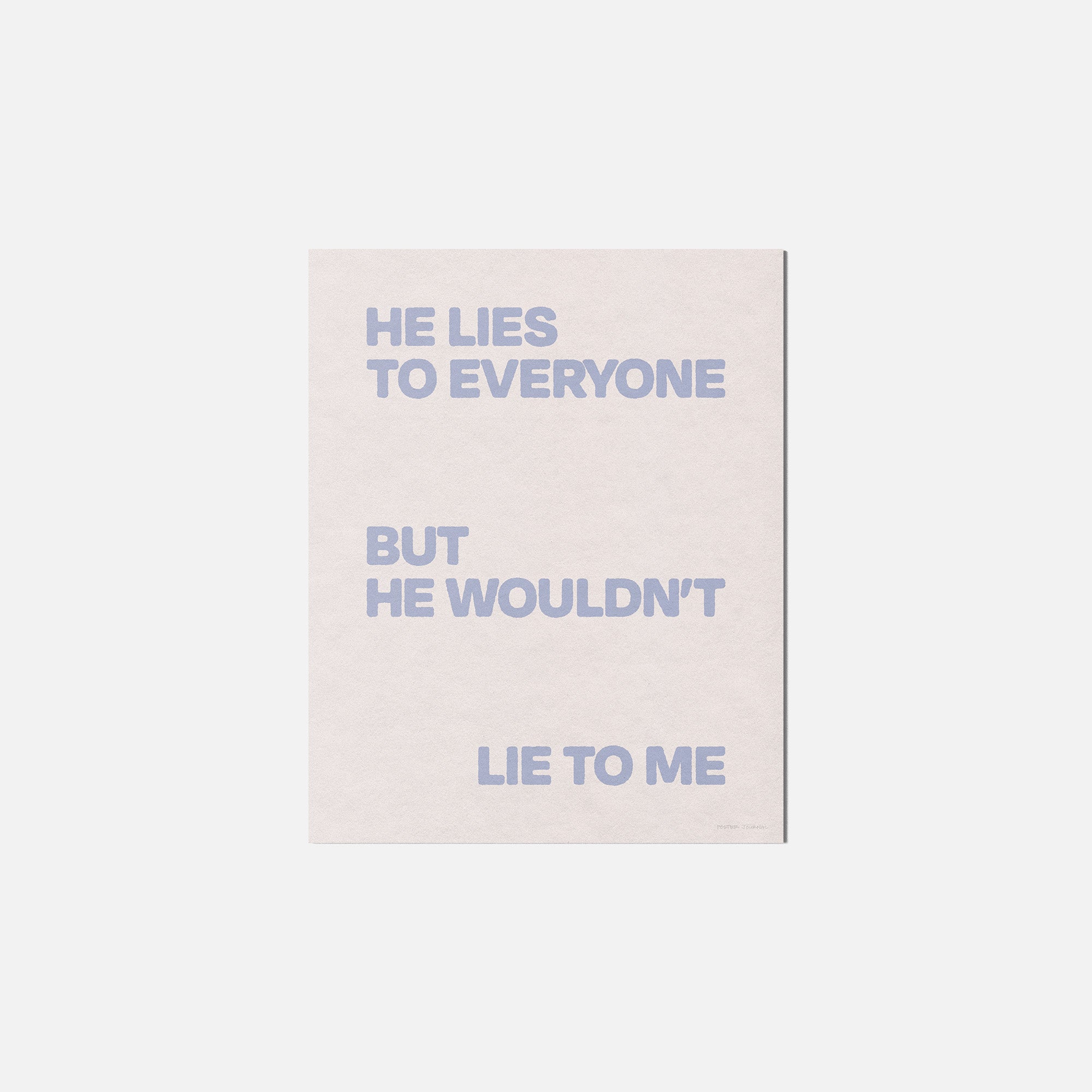 LIE PRINT
