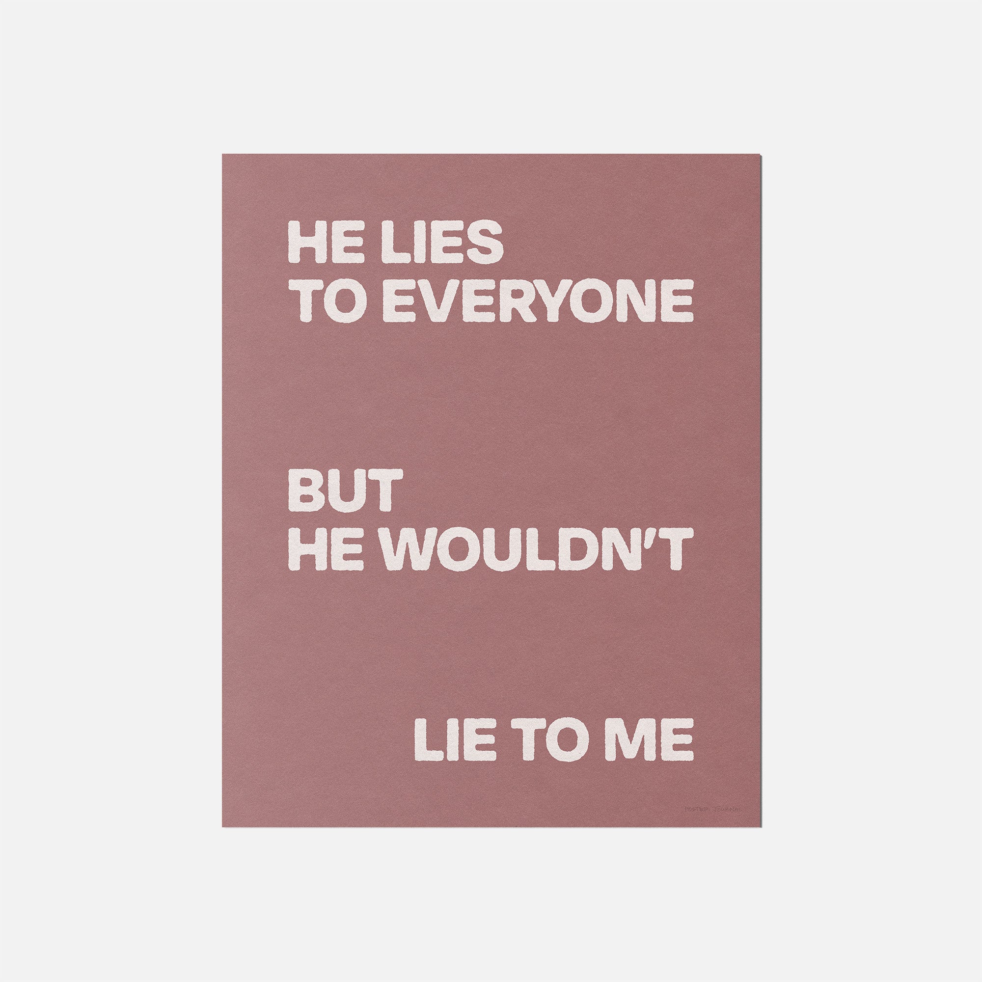 LIE PRINT