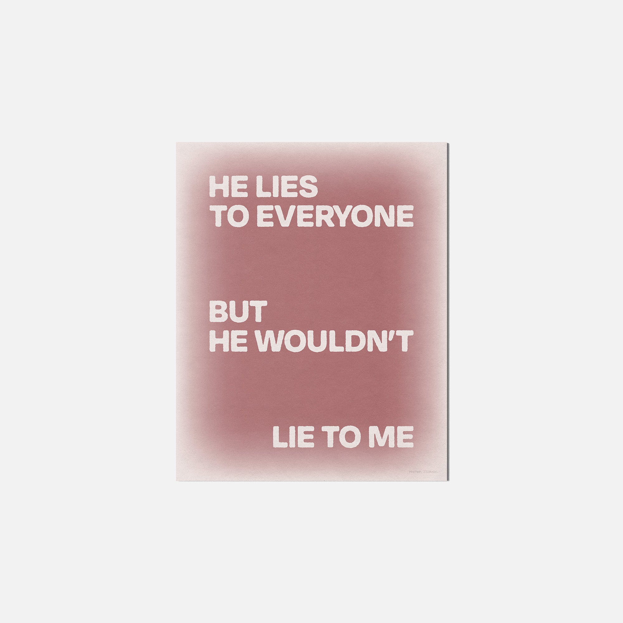 LIE PRINT