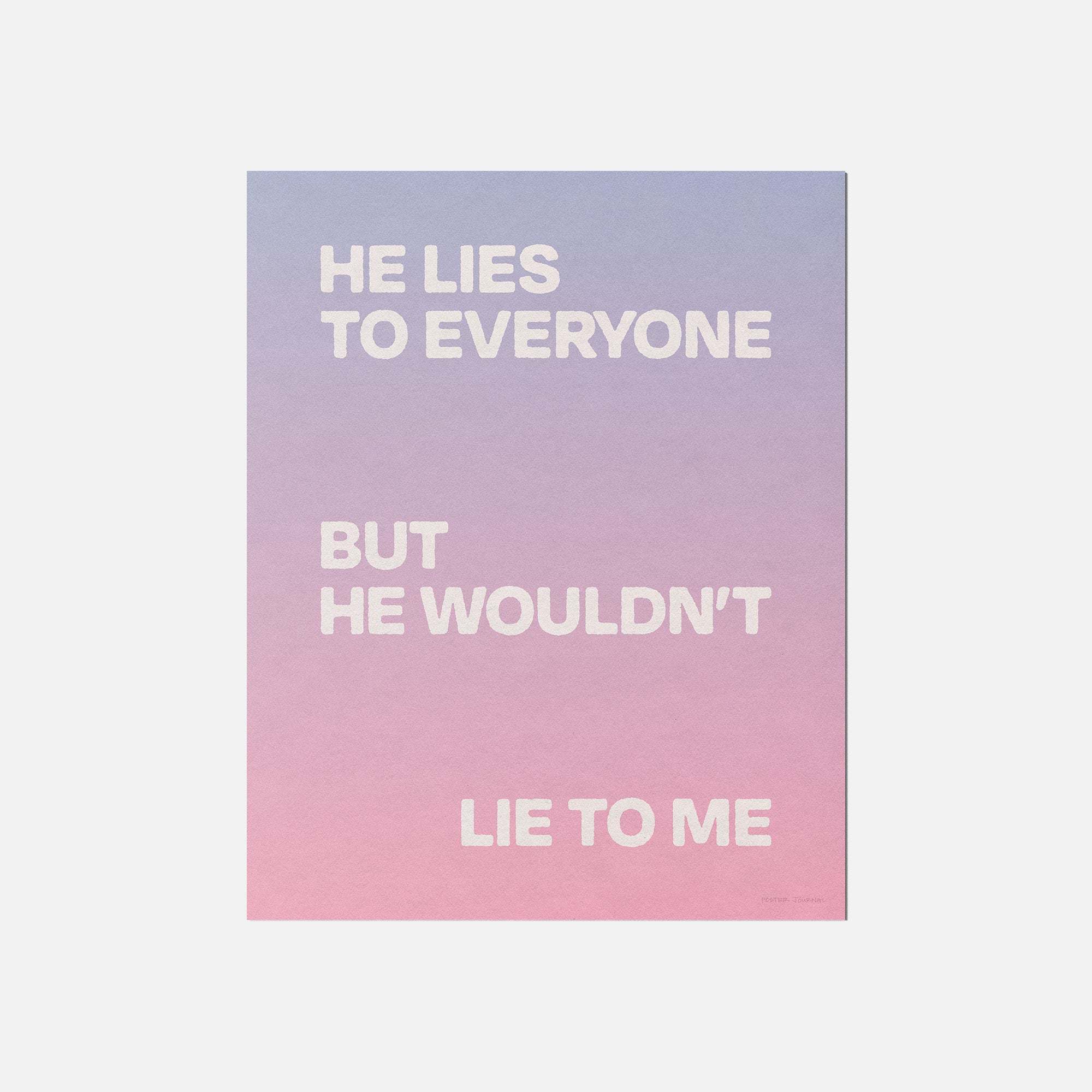 LIE PRINT