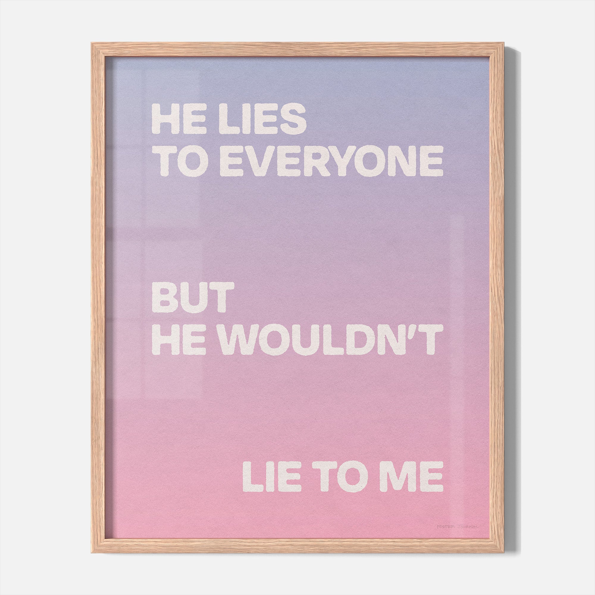 LIE PRINT