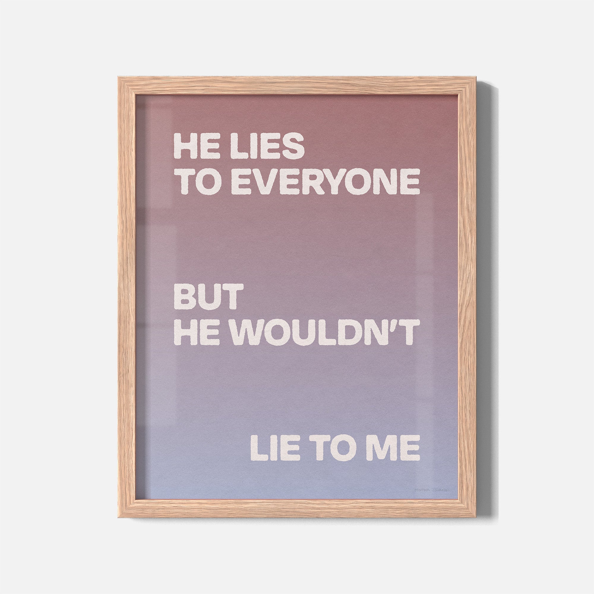 LIE PRINT