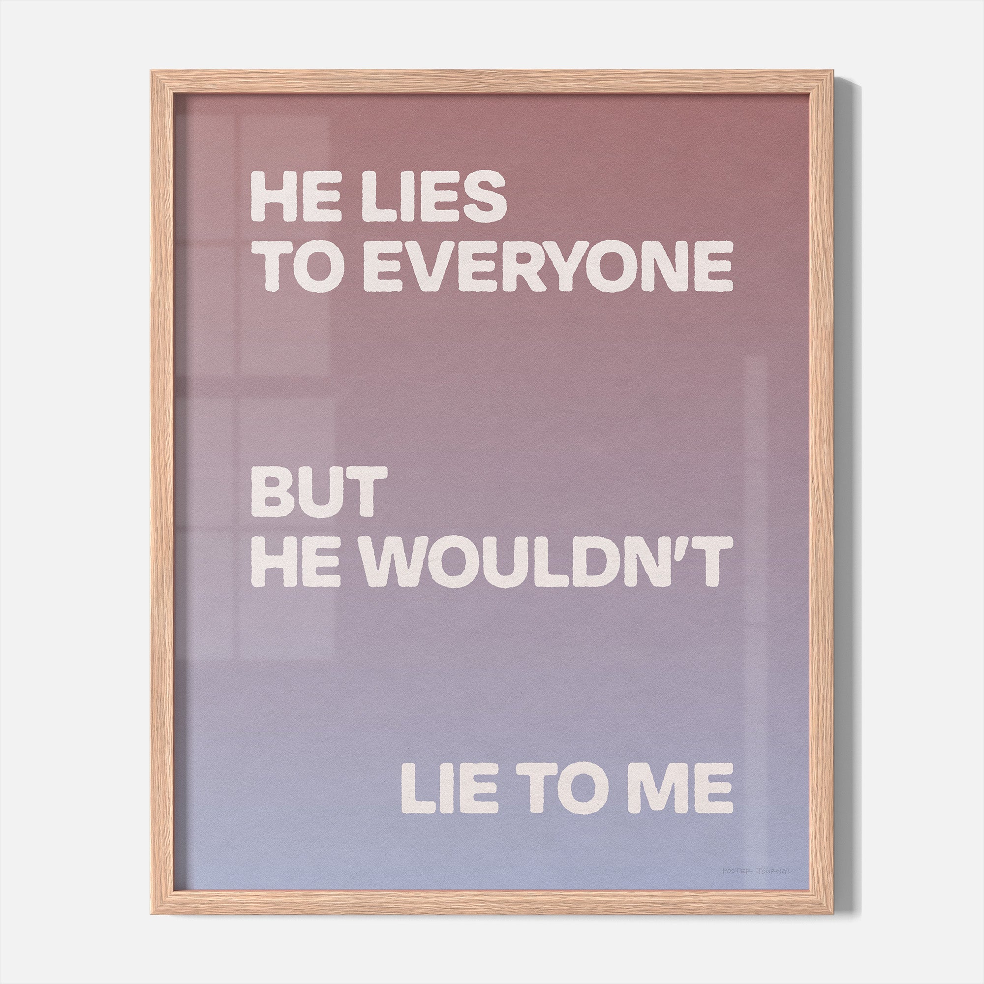 LIE PRINT