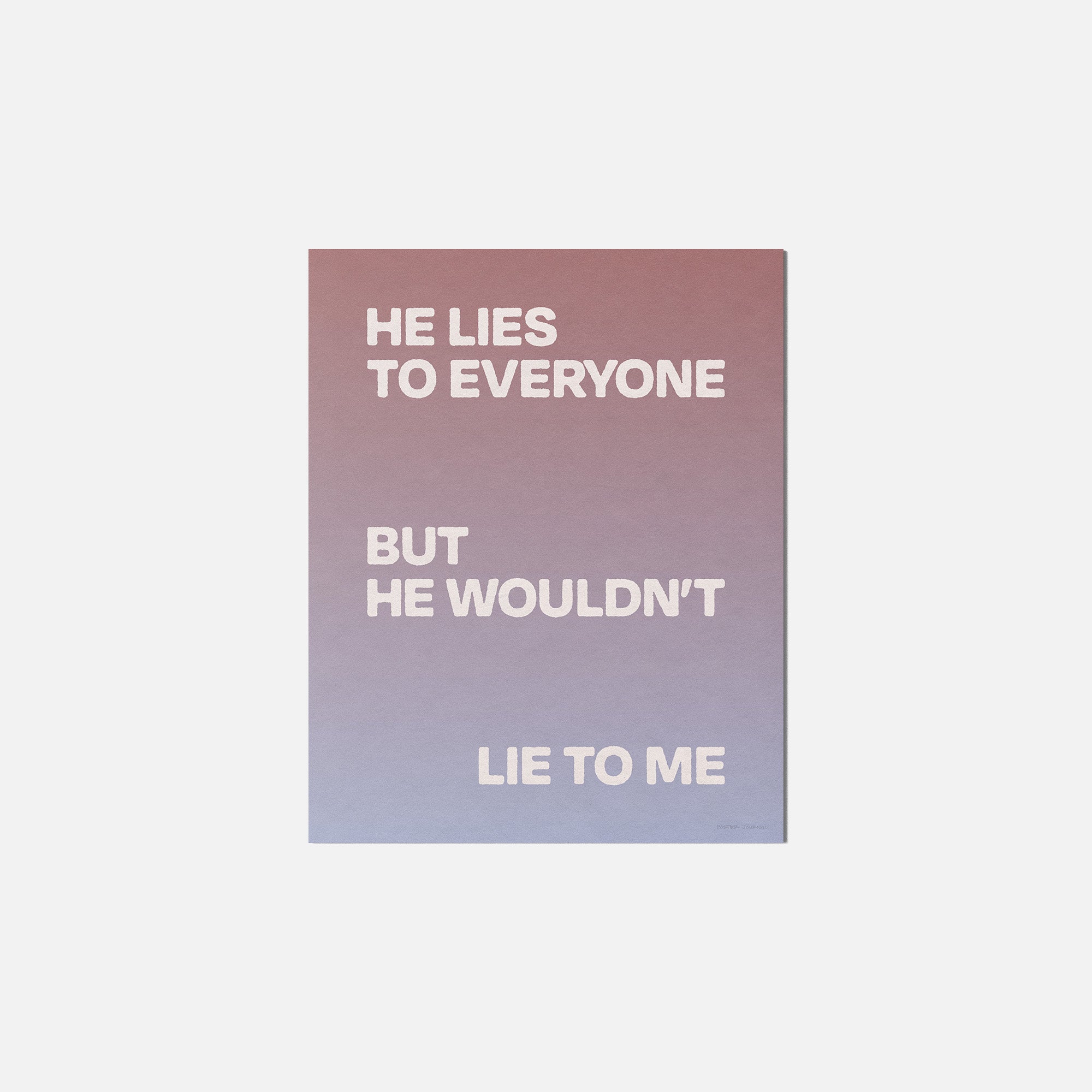 LIE PRINT