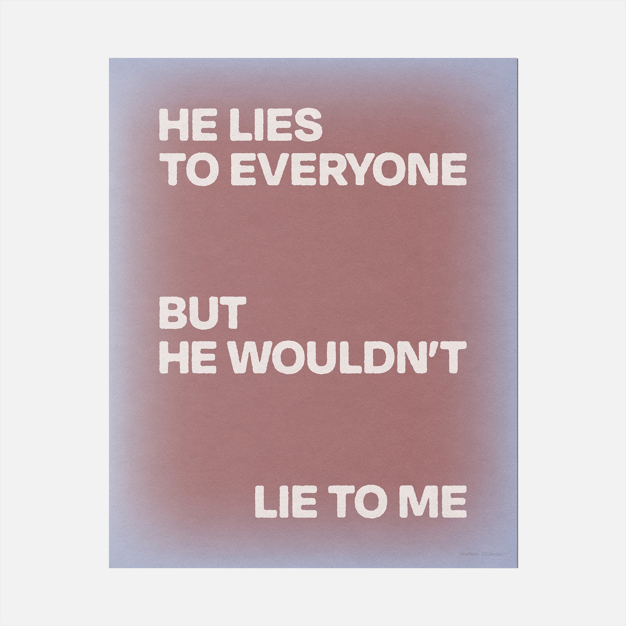 LIE PRINT