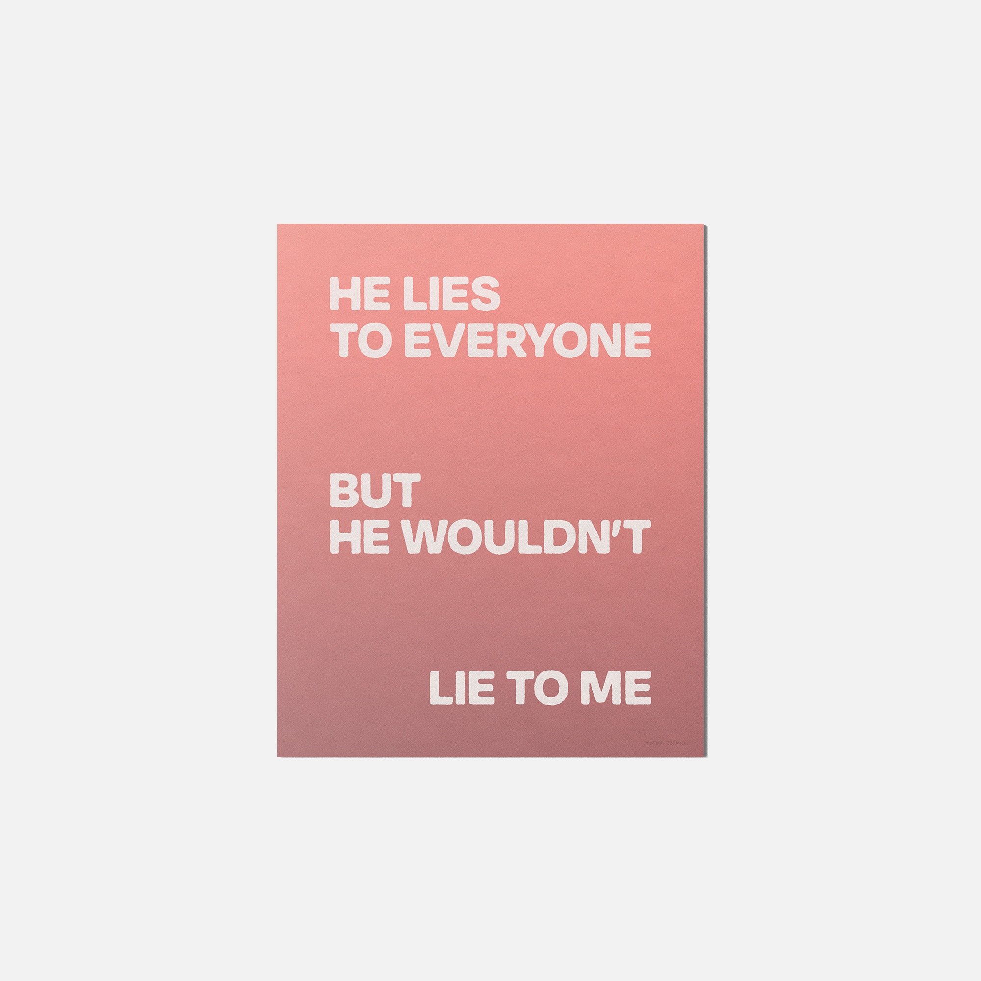 LIE PRINT