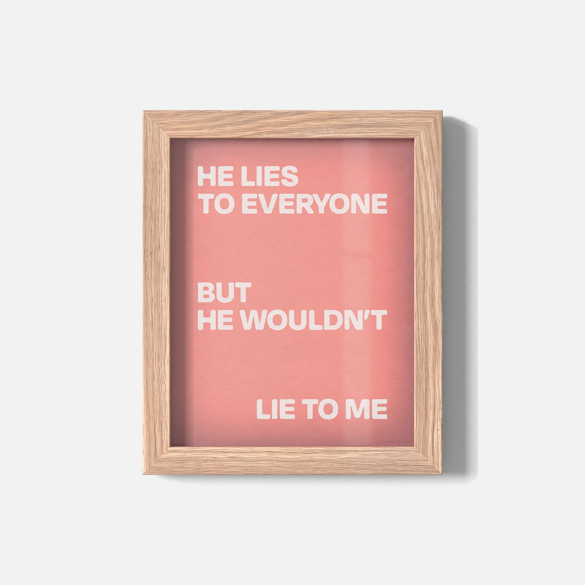 LIE PRINT