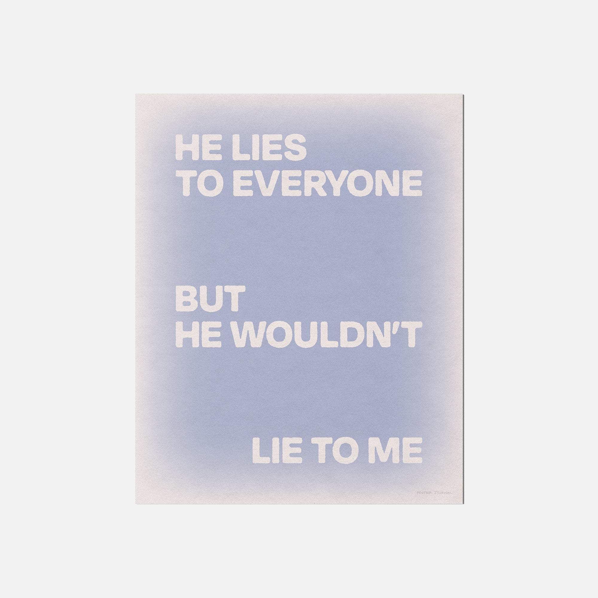 LIE PRINT