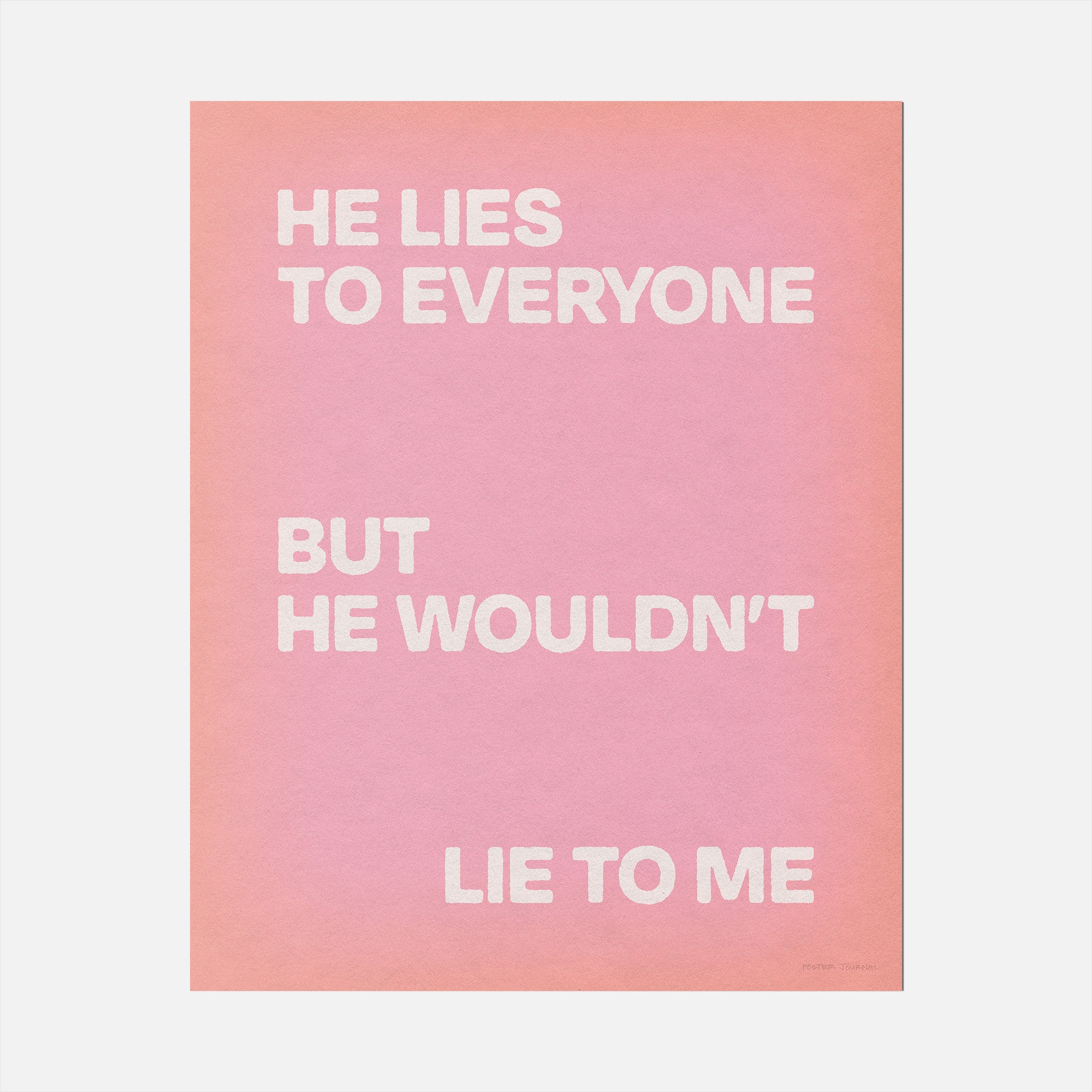 LIE PRINT