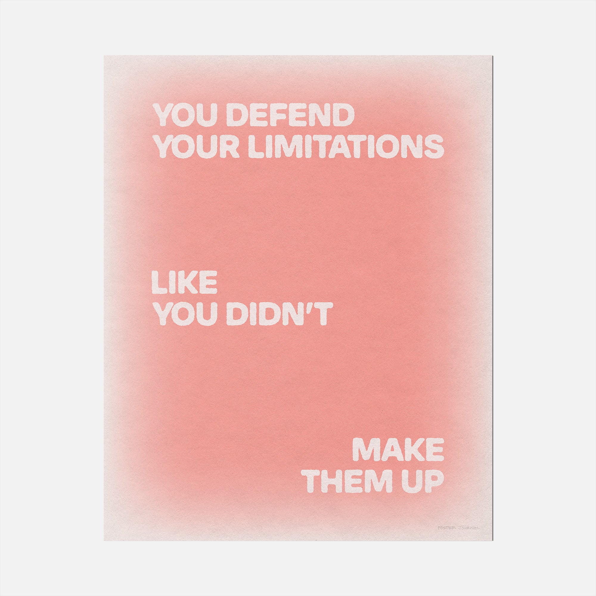 LIMITATIONS PRINT