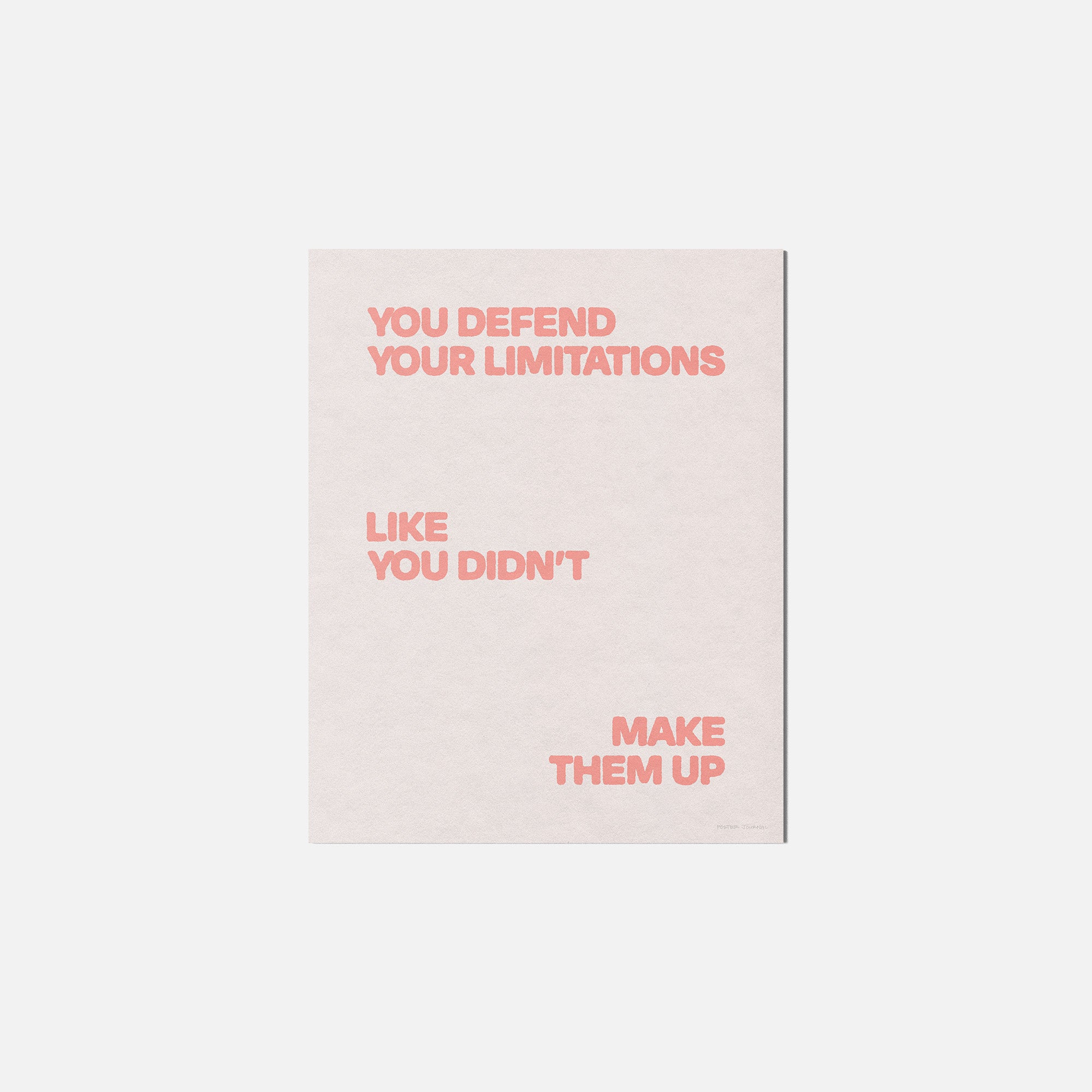LIMITATIONS PRINT