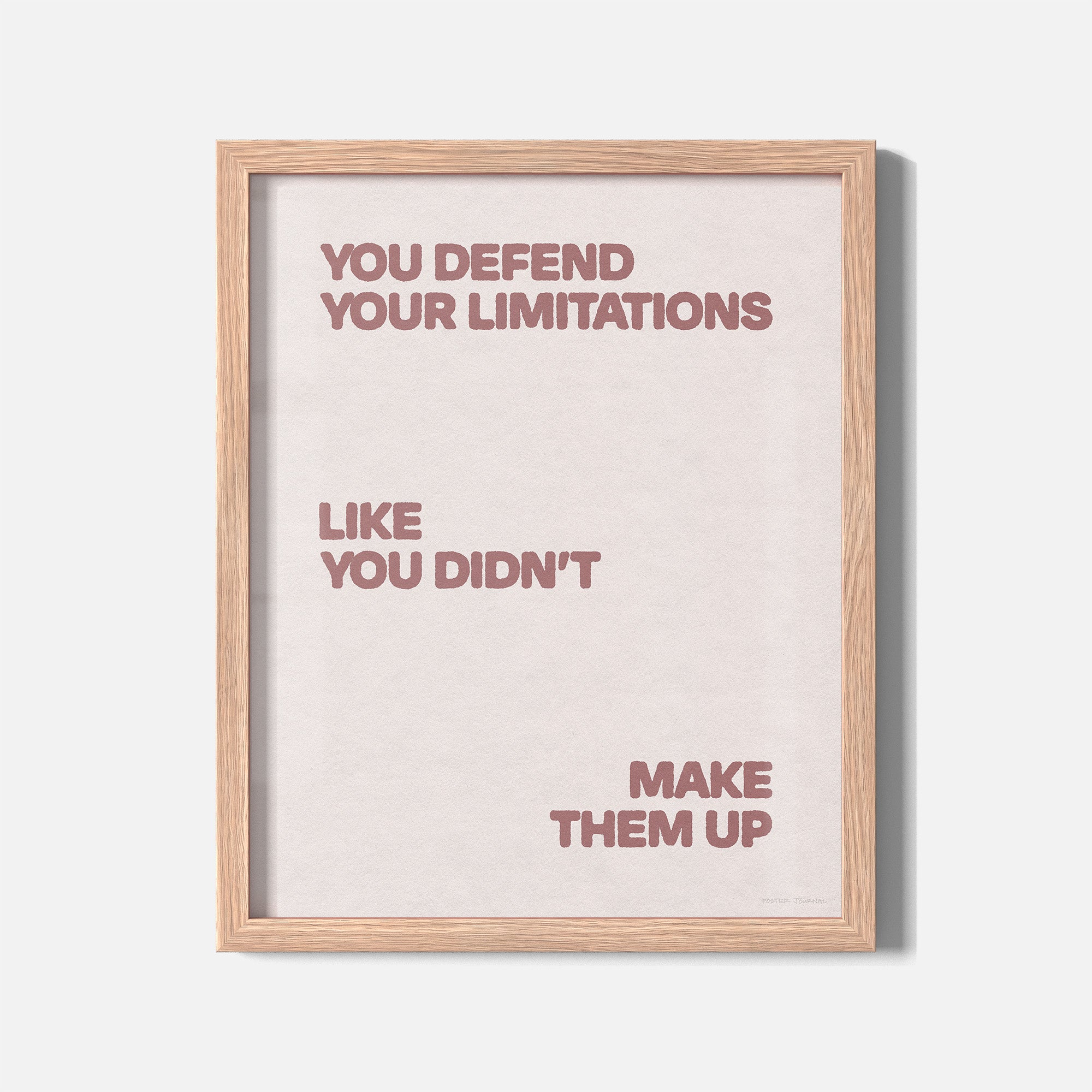 LIMITATIONS PRINT
