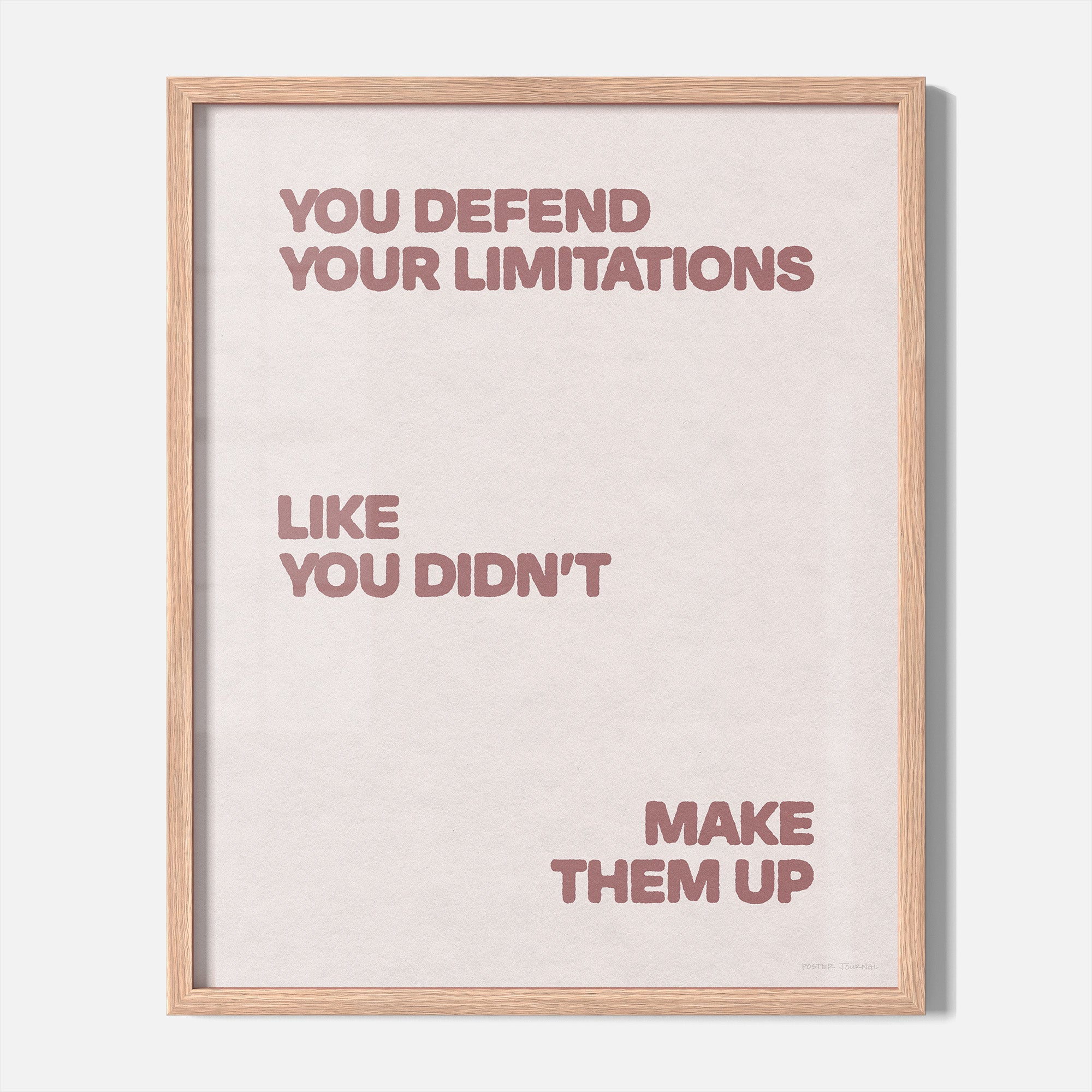 LIMITATIONS PRINT