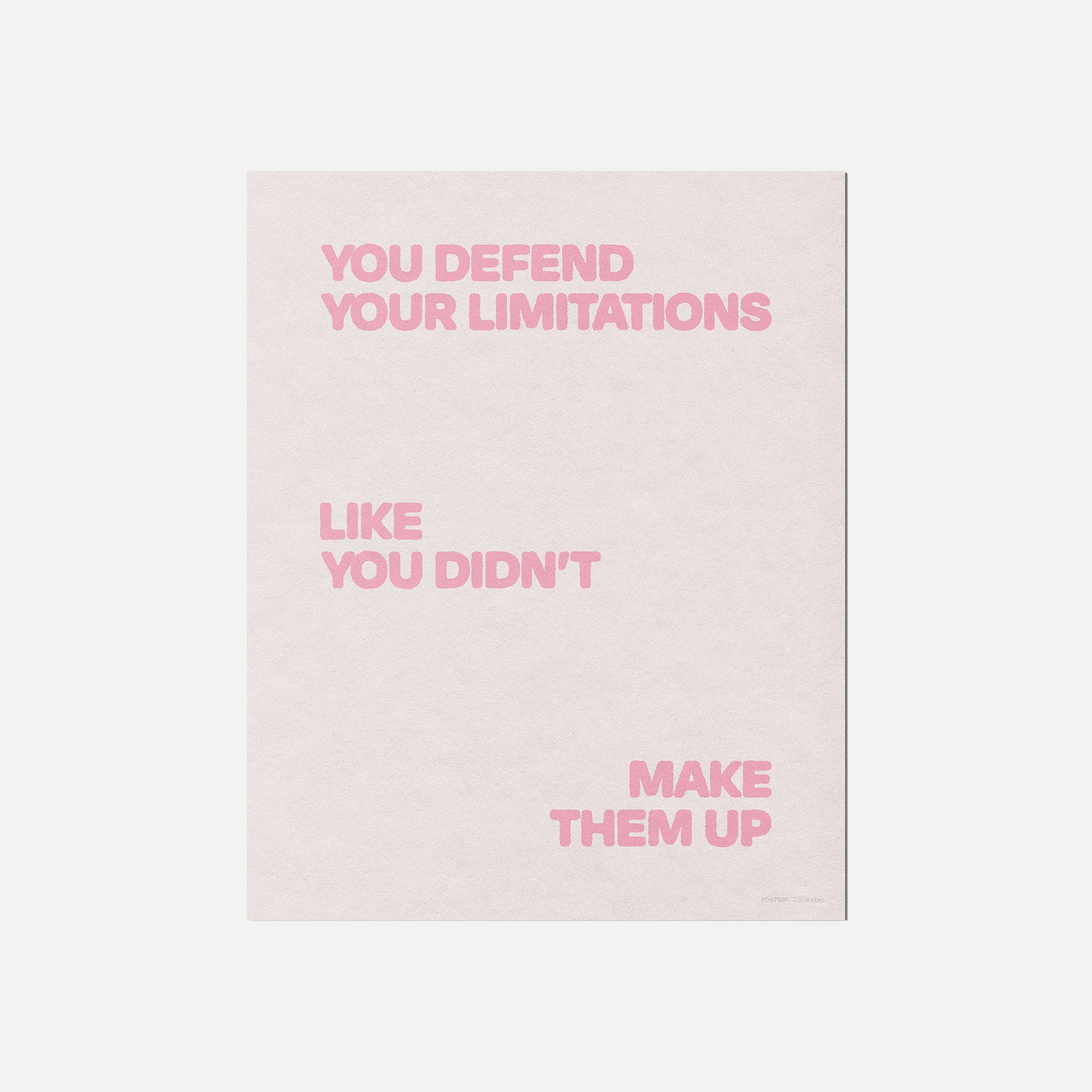 LIMITATIONS PRINT