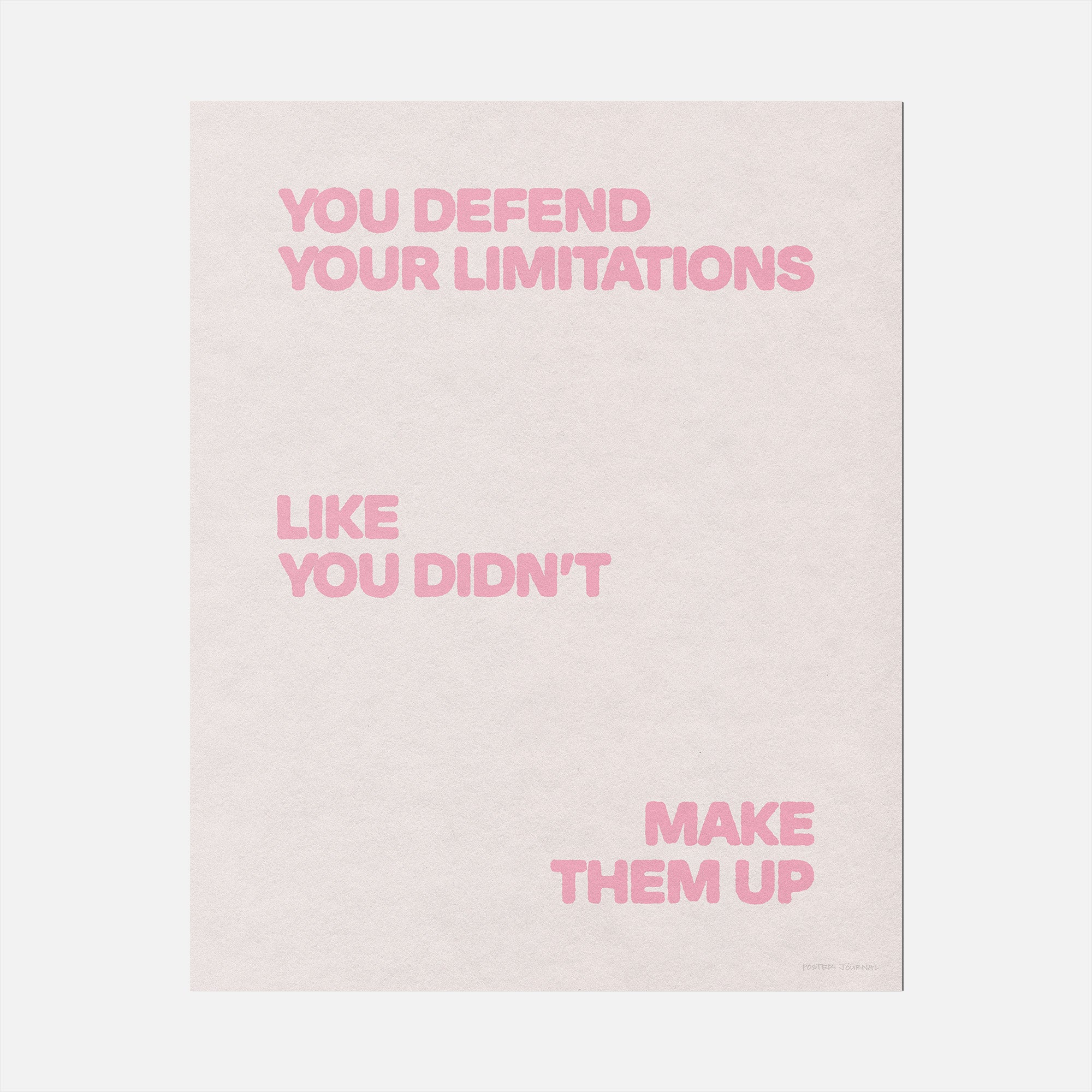 LIMITATIONS PRINT