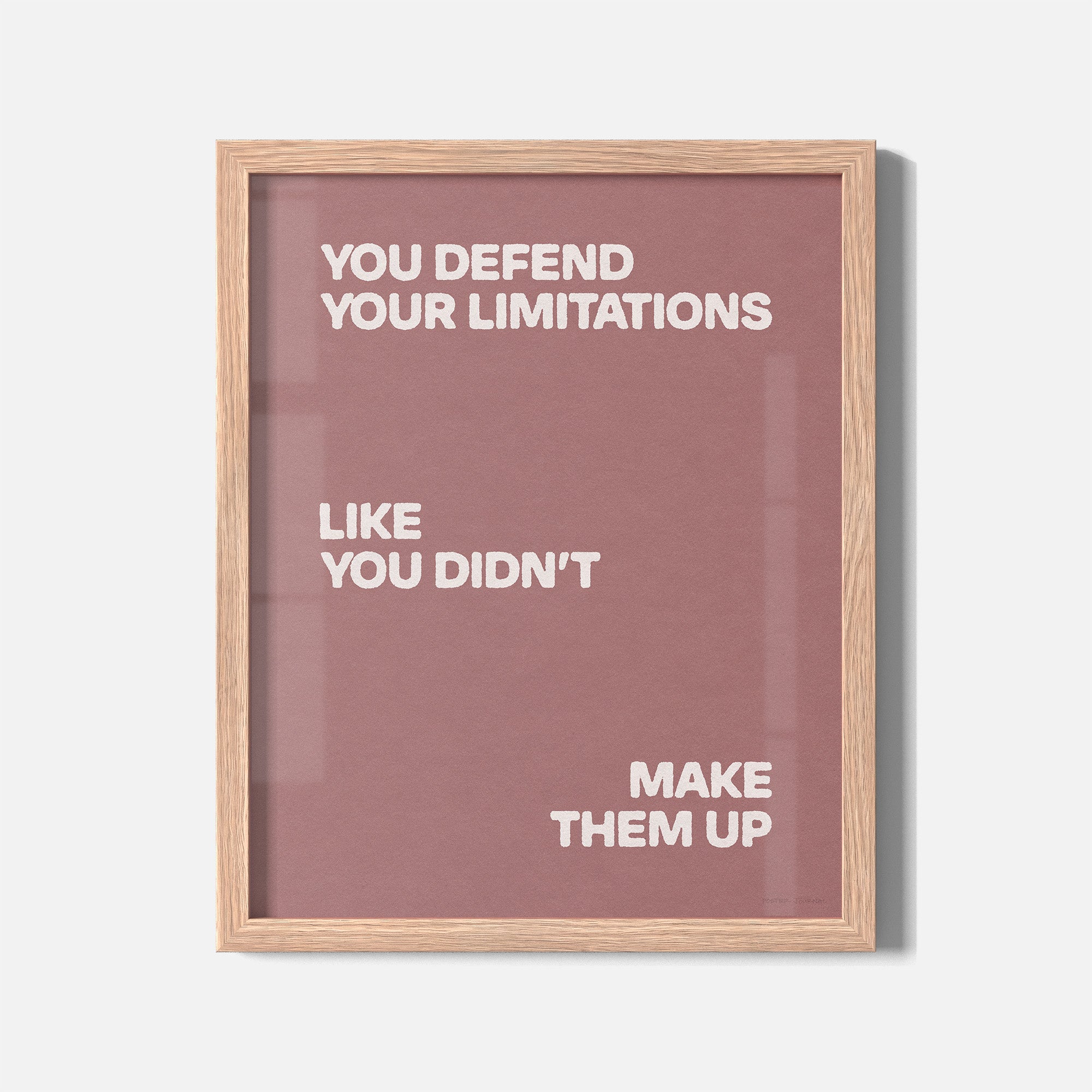 LIMITATIONS PRINT
