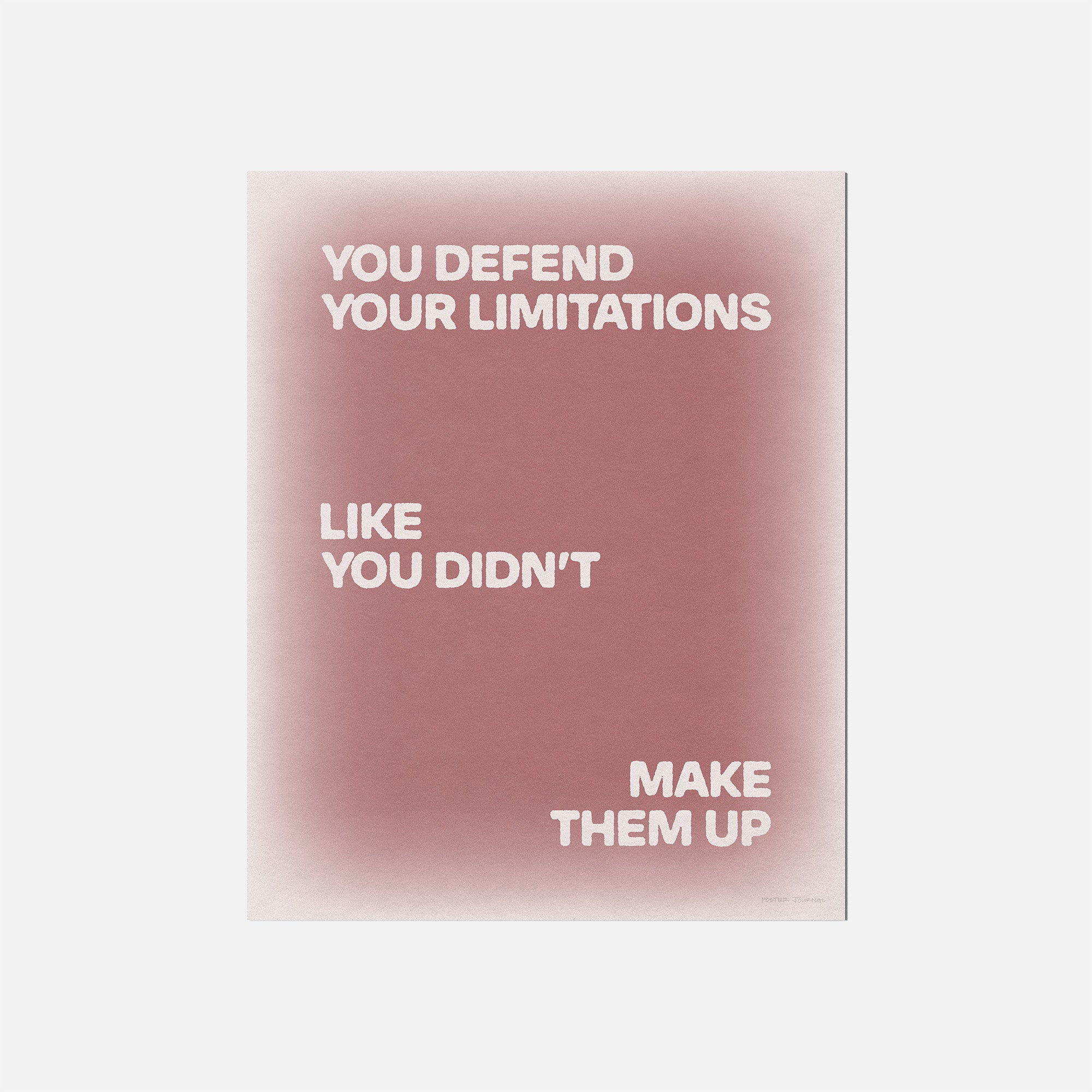 LIMITATIONS PRINT