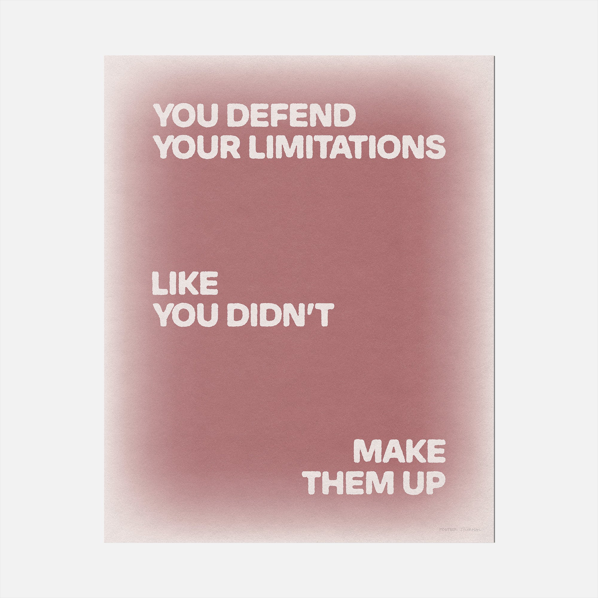 LIMITATIONS PRINT