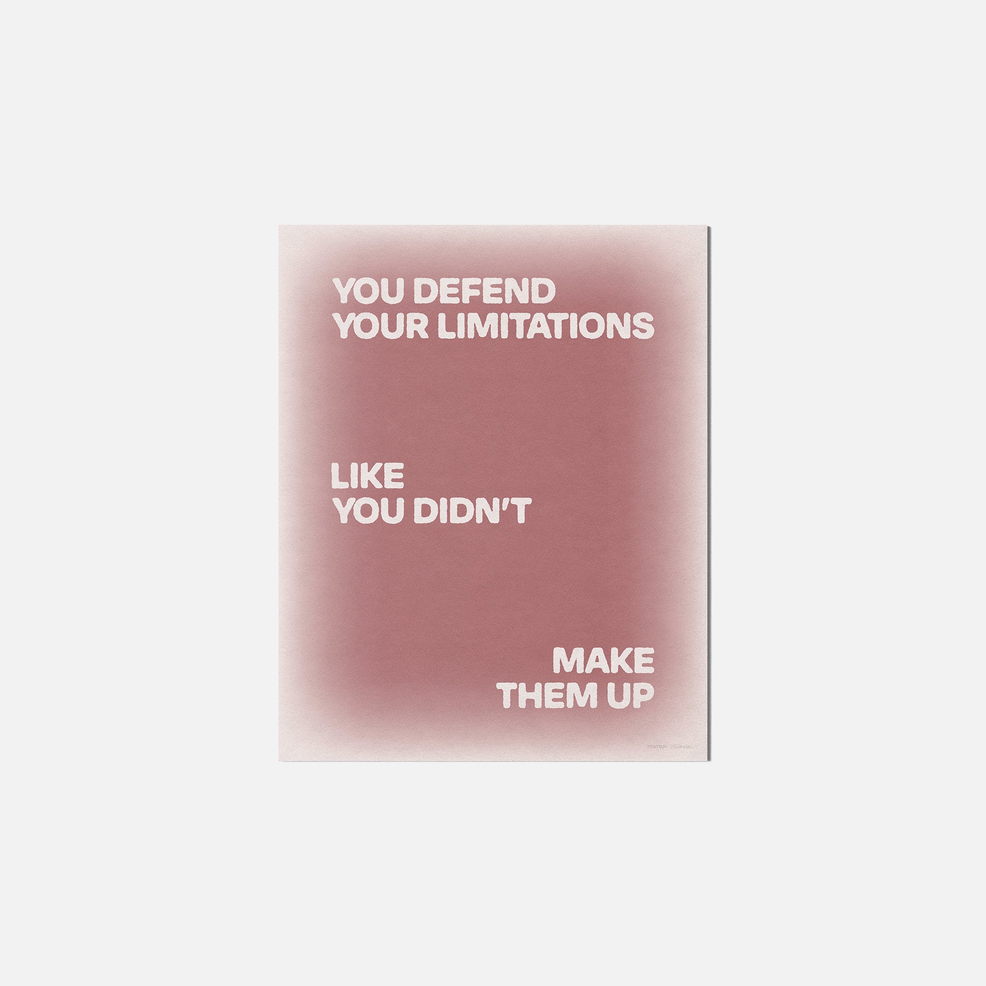 LIMITATIONS PRINT