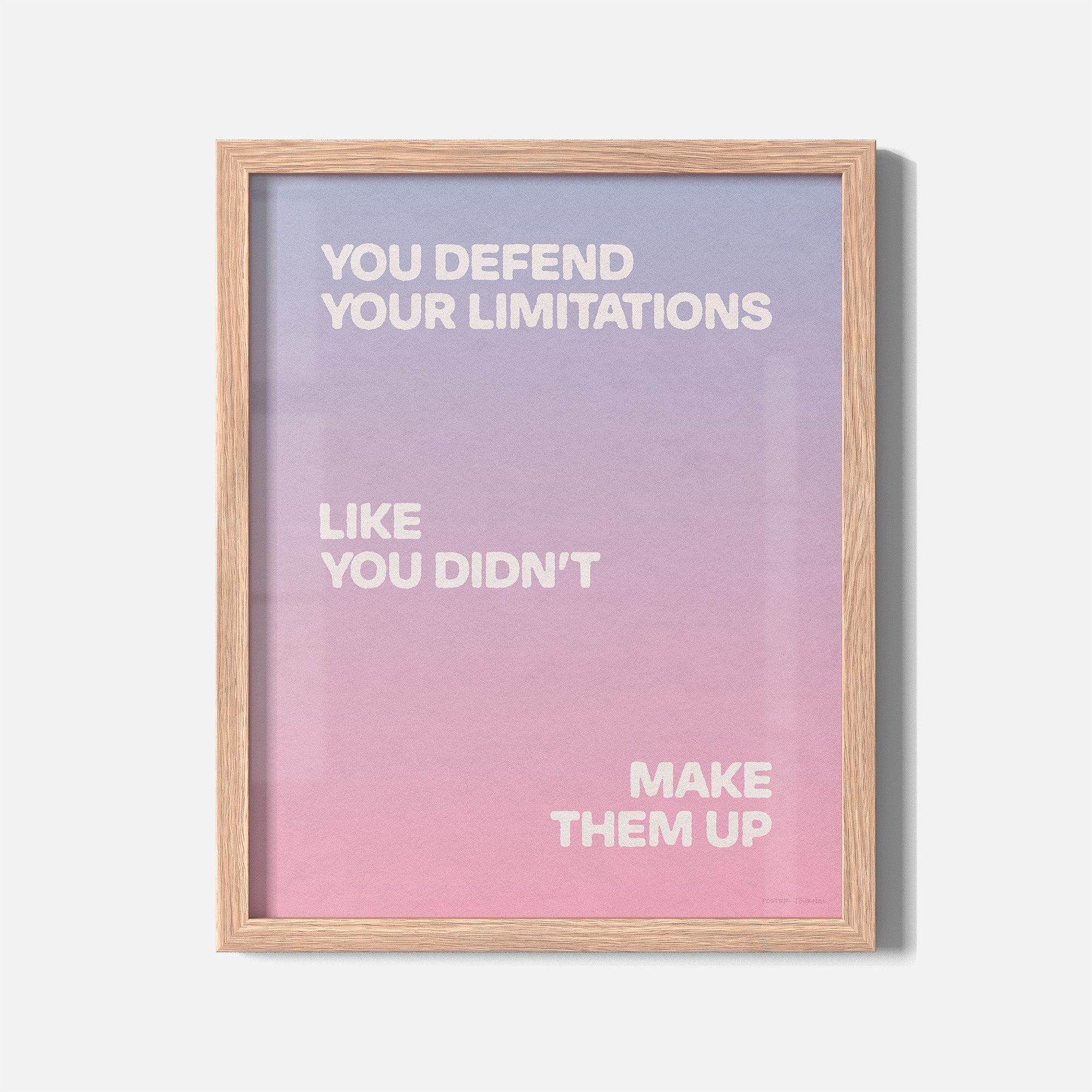 LIMITATIONS PRINT