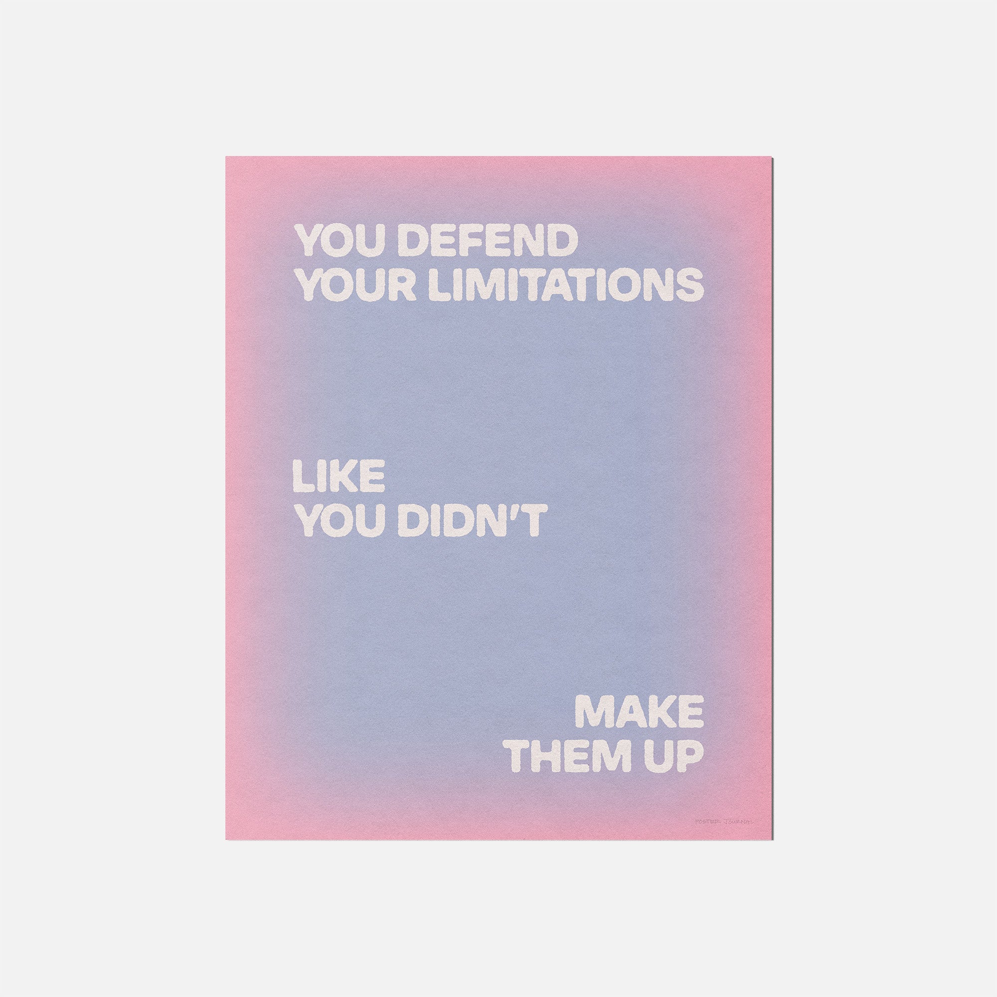 LIMITATIONS PRINT