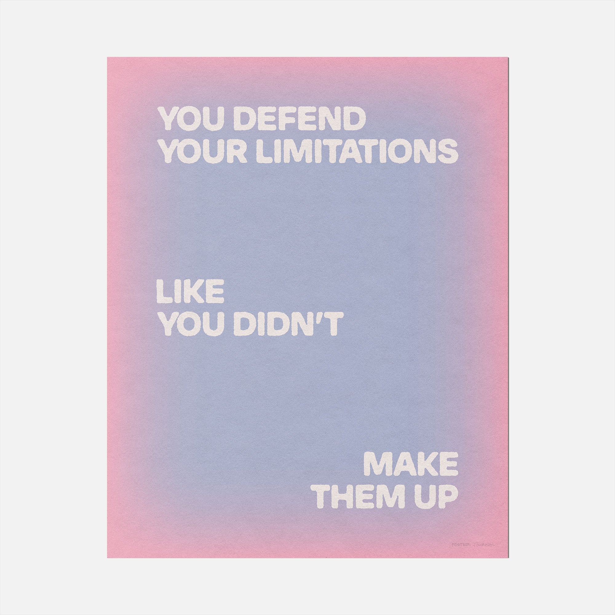 LIMITATIONS PRINT