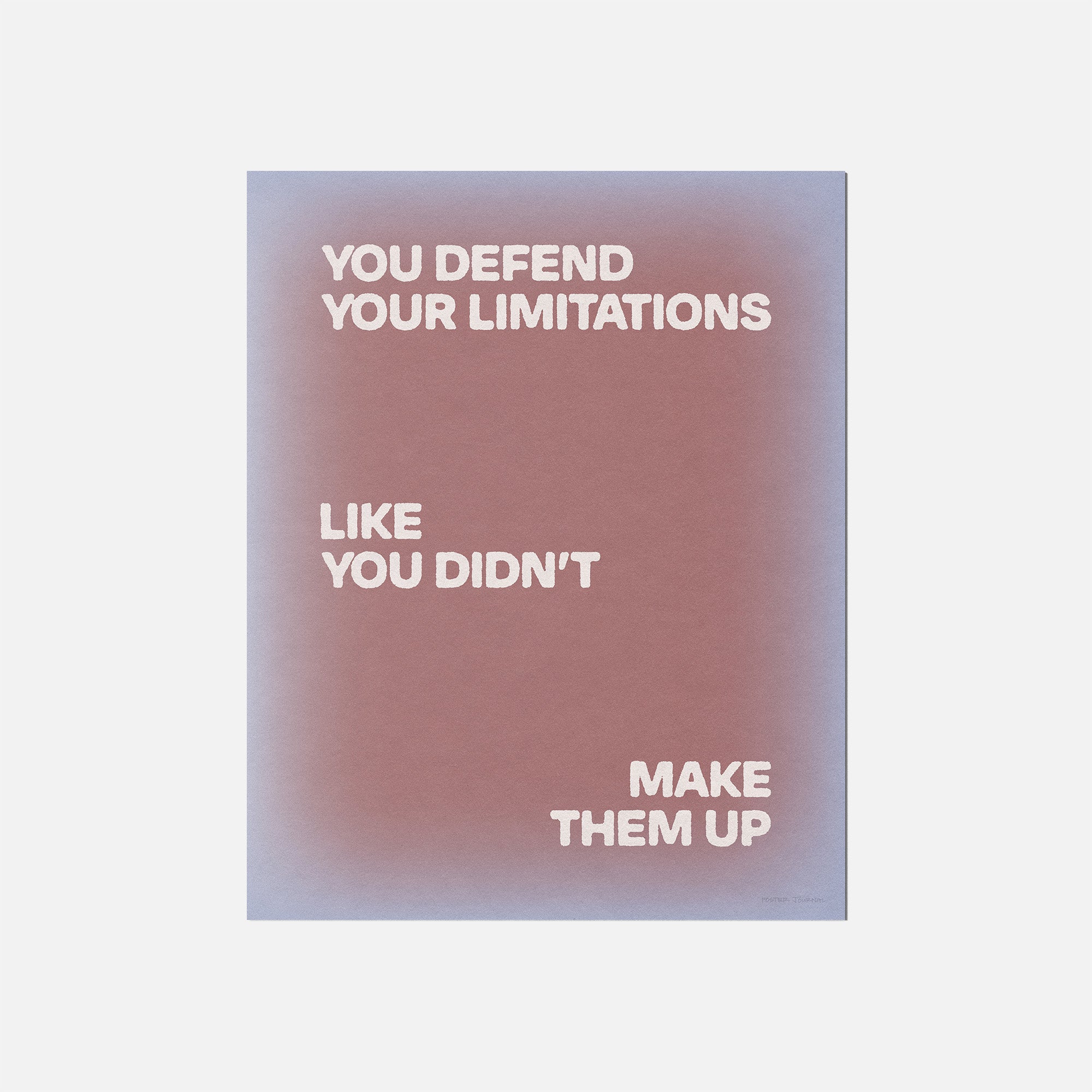 LIMITATIONS PRINT