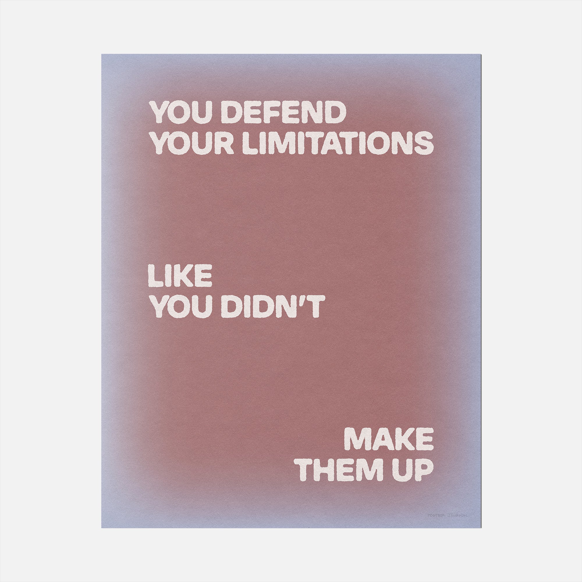 LIMITATIONS PRINT