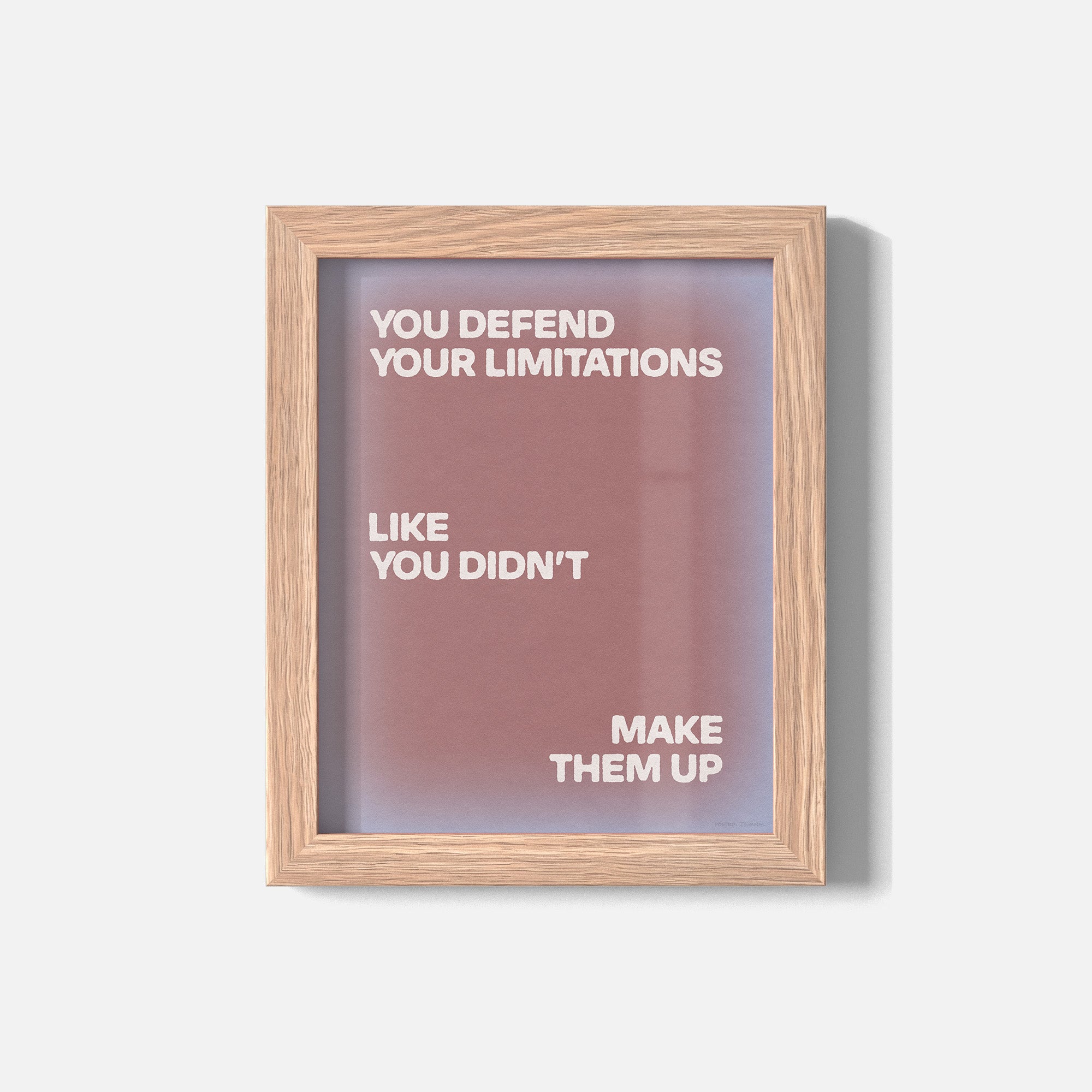 LIMITATIONS PRINT