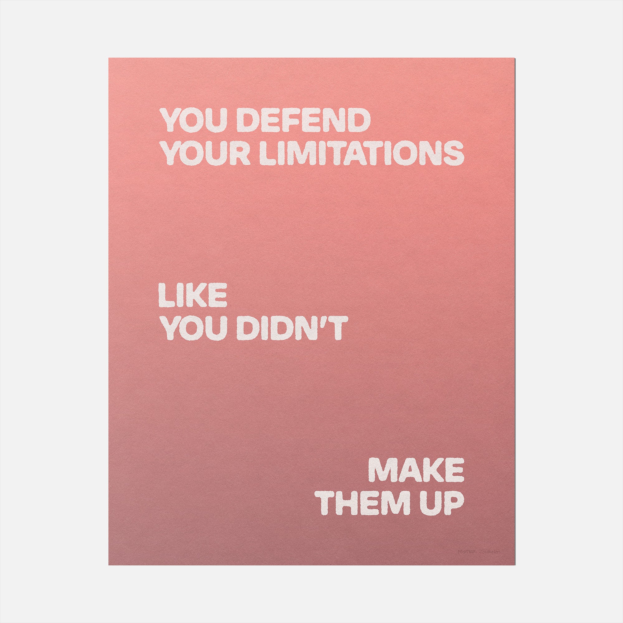 LIMITATIONS PRINT