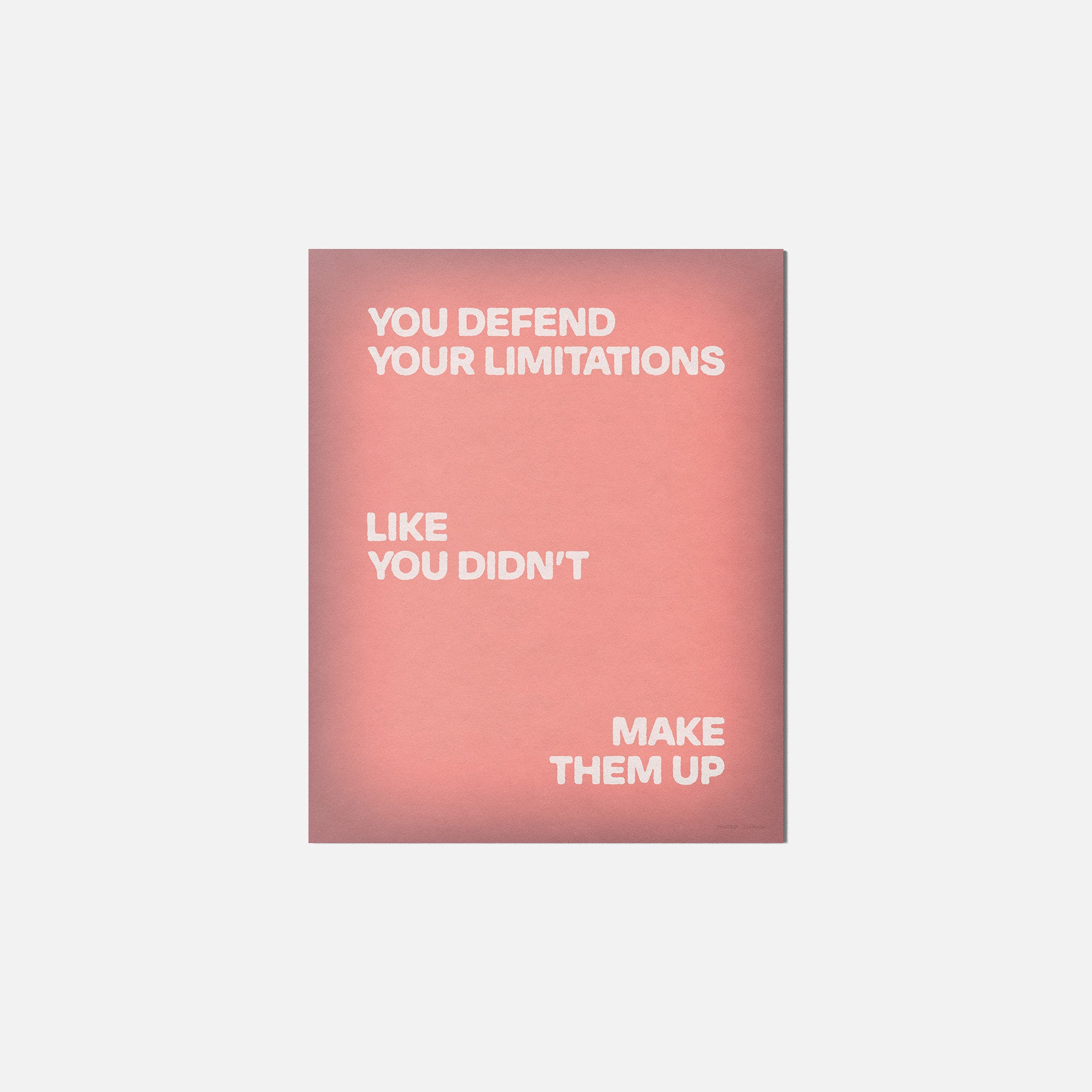 LIMITATIONS PRINT