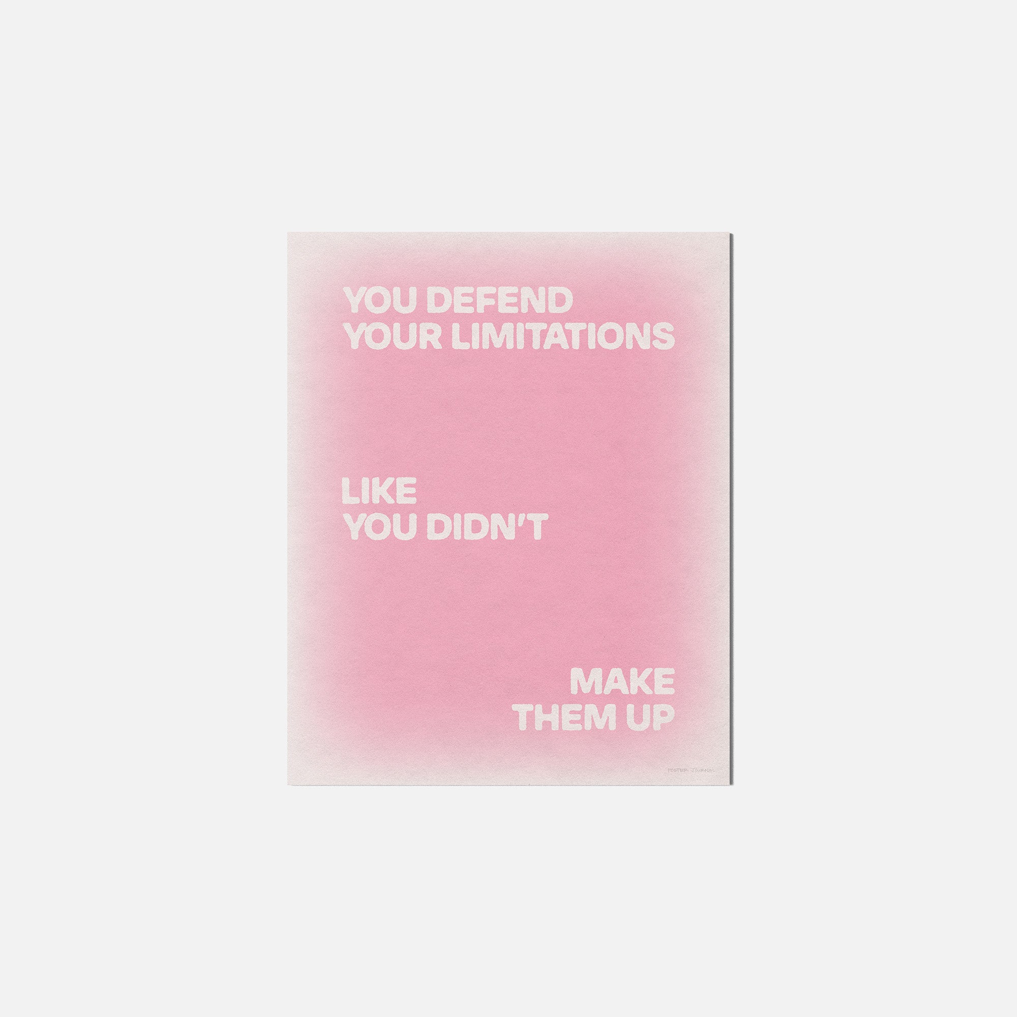 LIMITATIONS PRINT