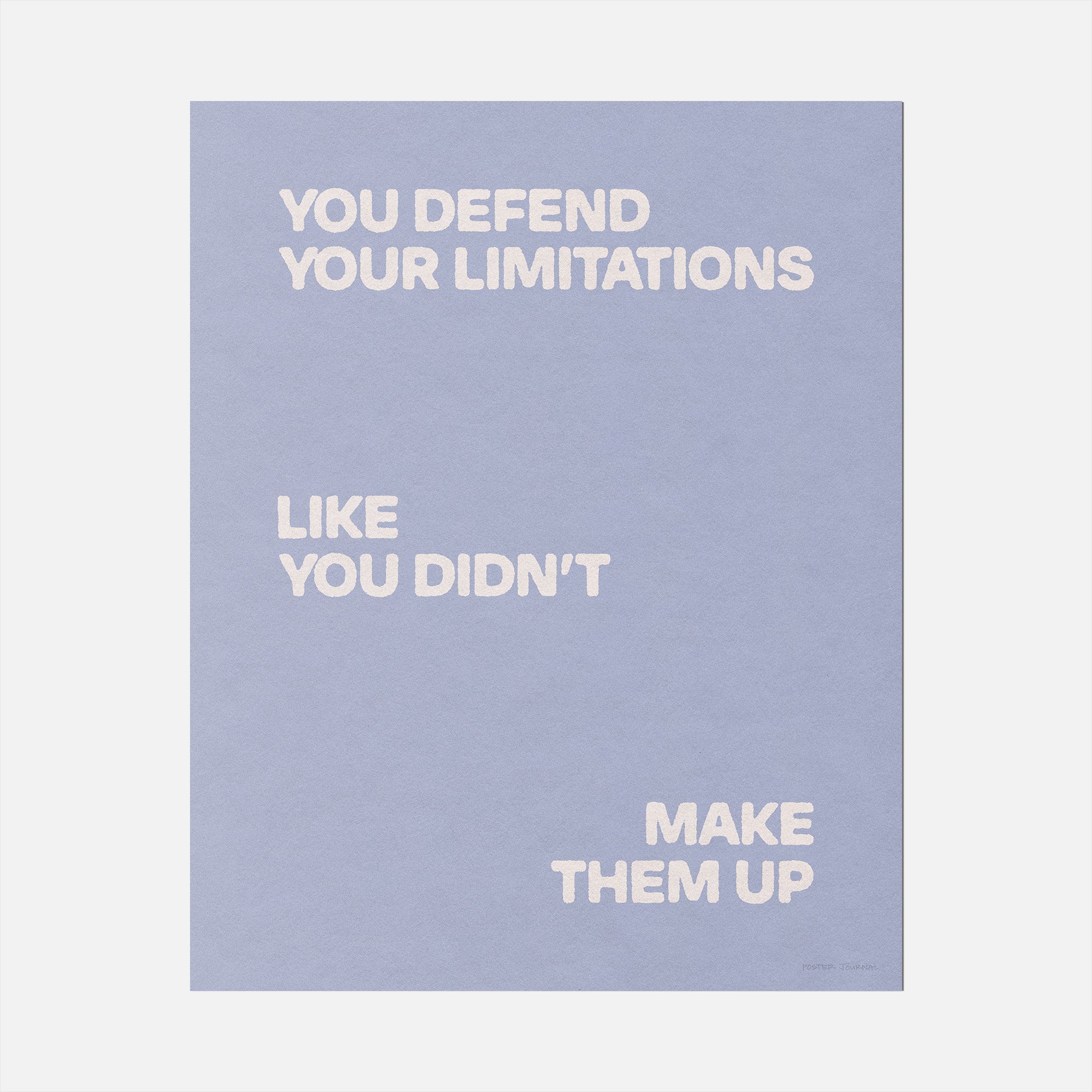 LIMITATIONS PRINT
