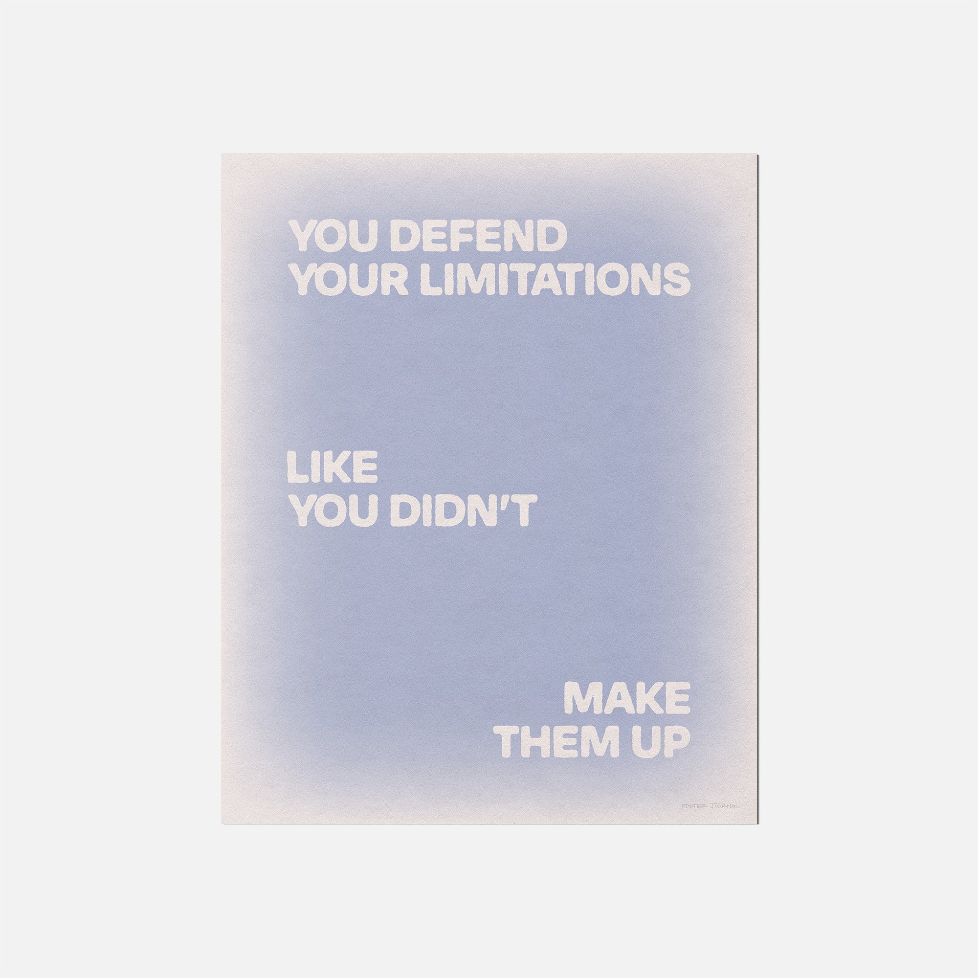 LIMITATIONS PRINT
