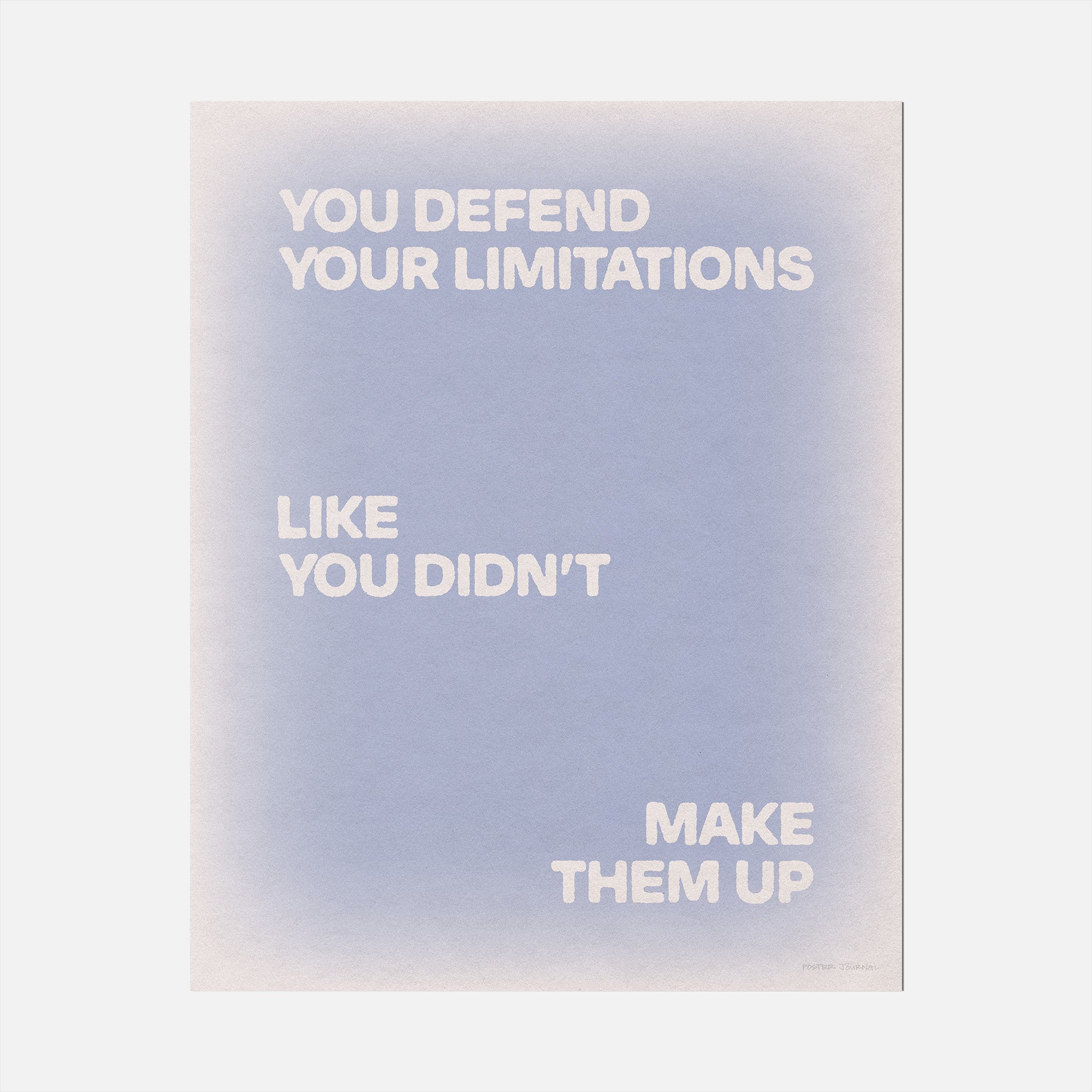 LIMITATIONS PRINT
