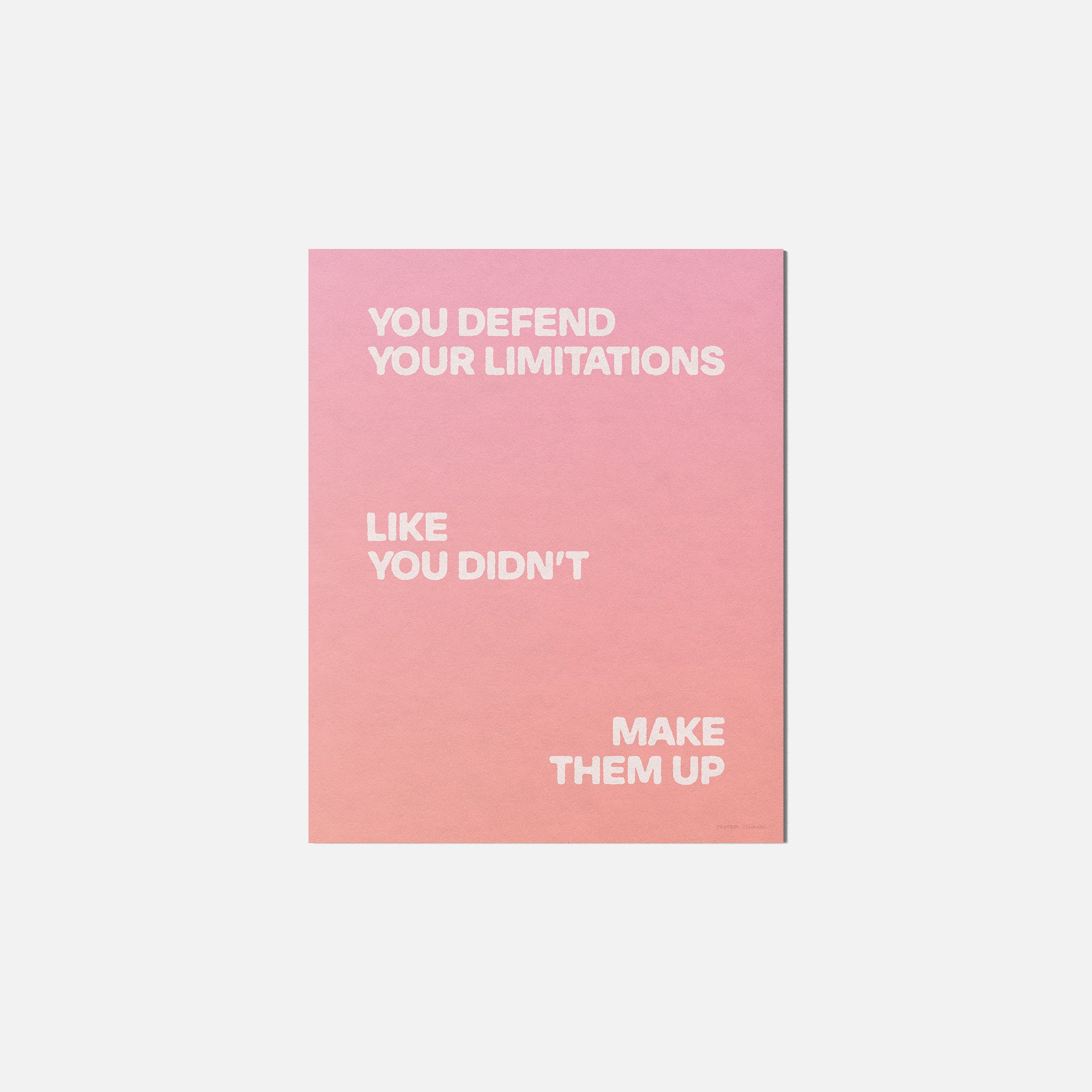 LIMITATIONS PRINT