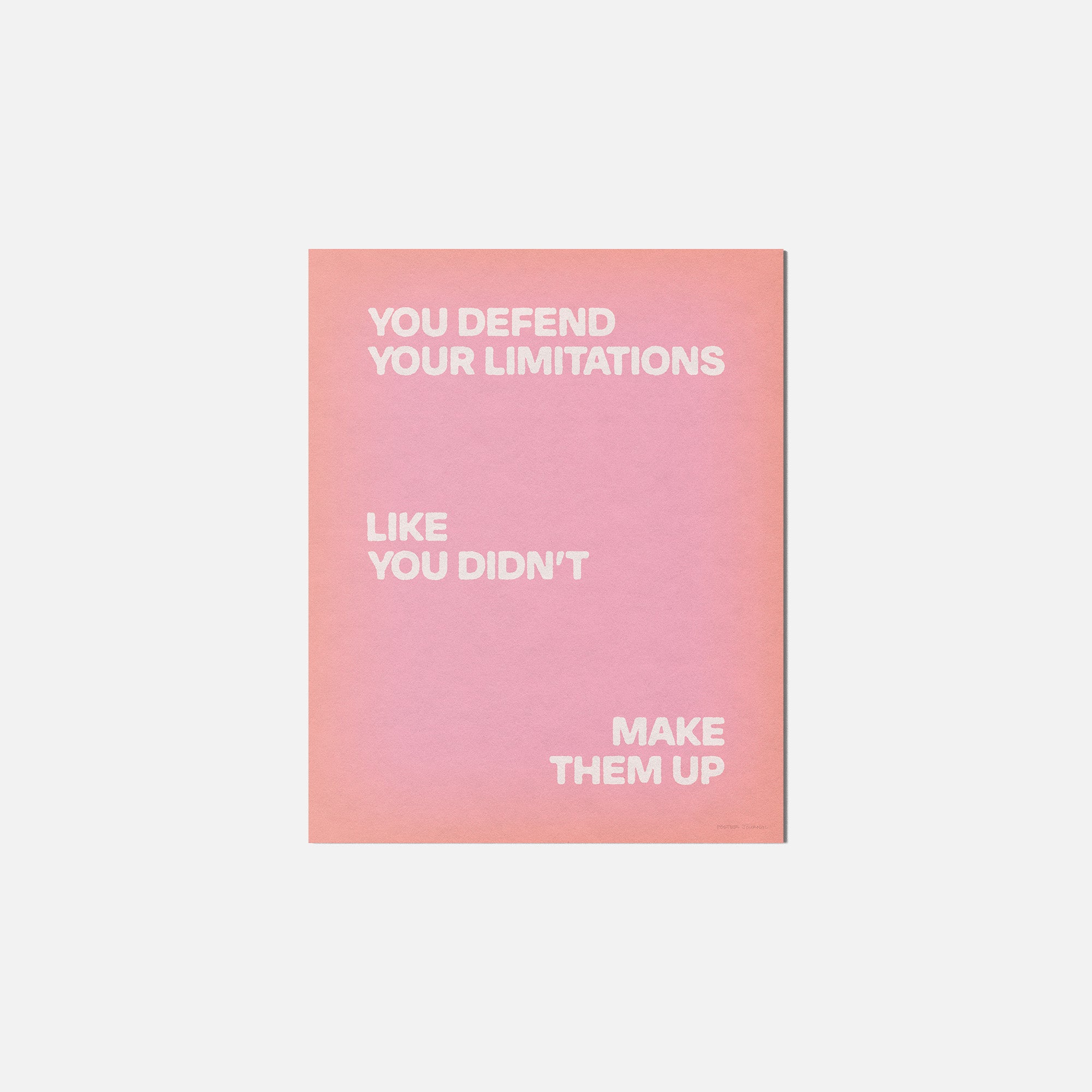 LIMITATIONS PRINT