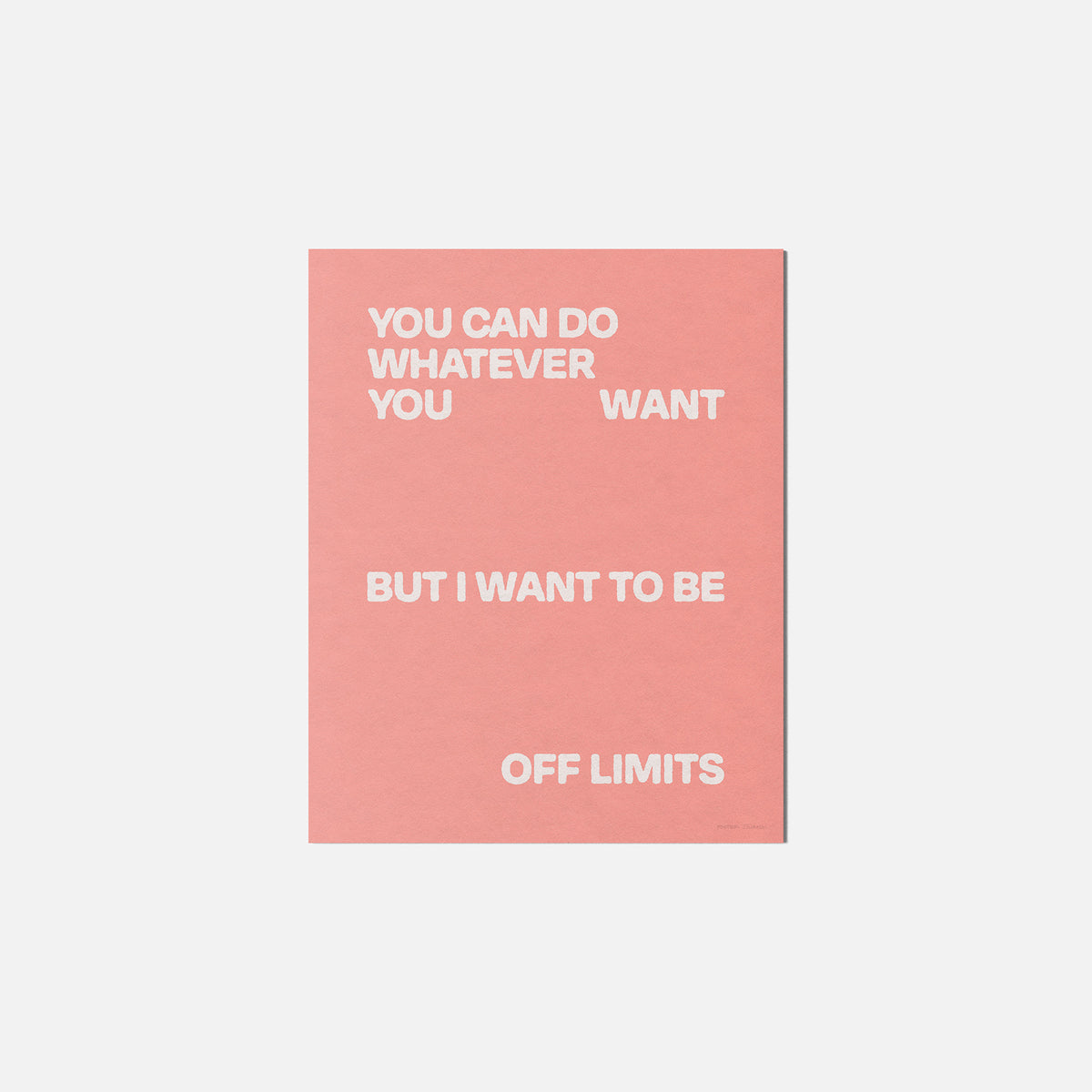 LIMITS PRINT