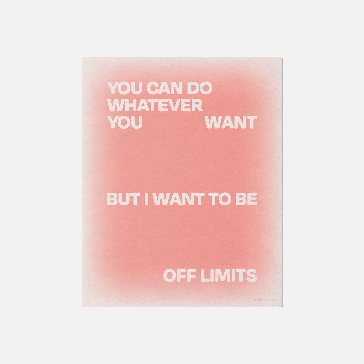 LIMITS PRINT