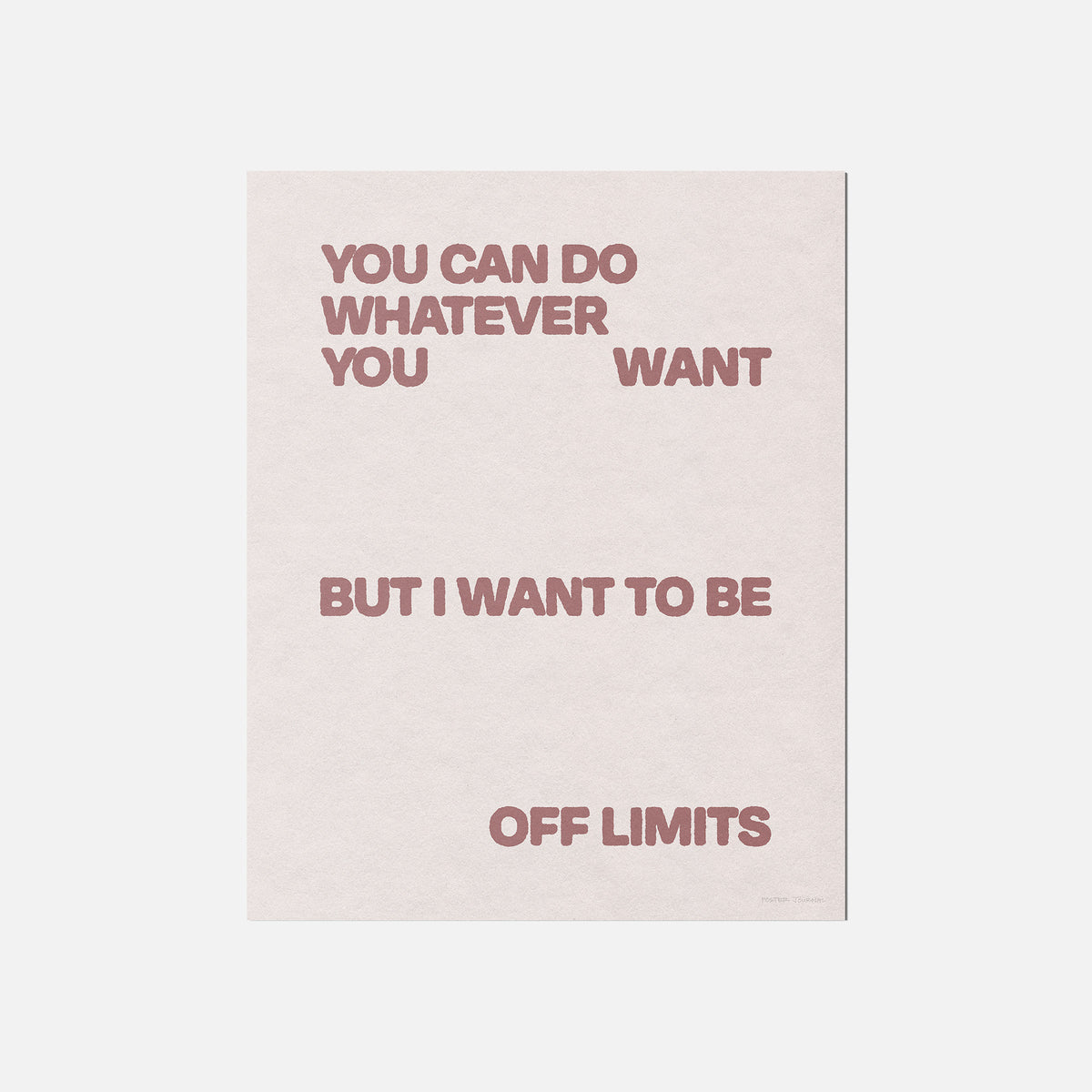 LIMITS PRINT