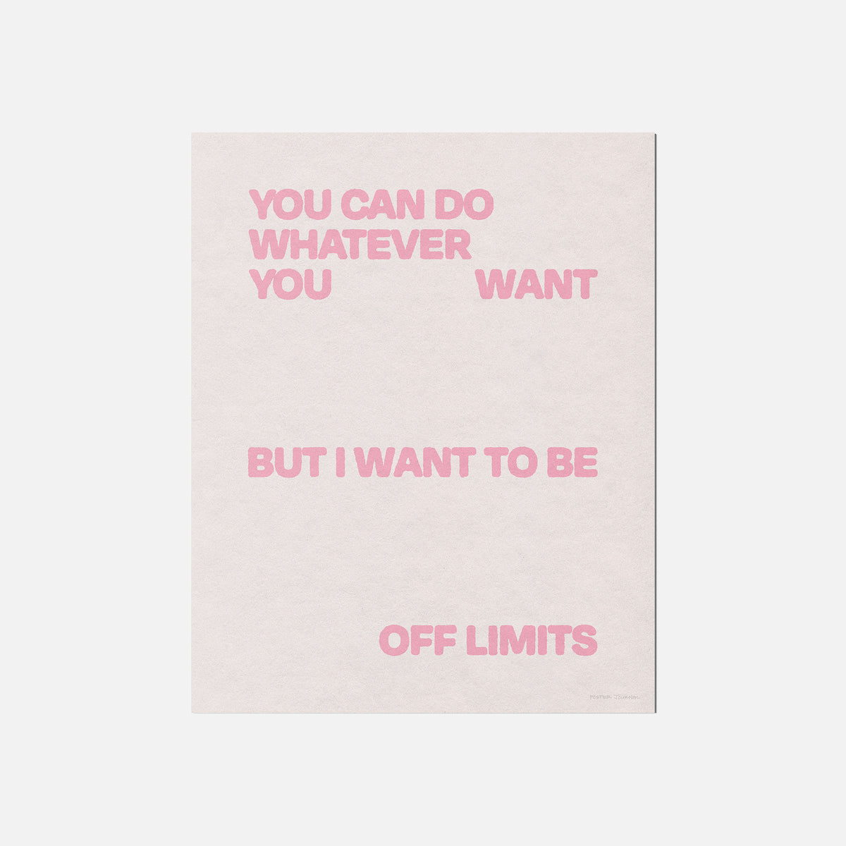LIMITS PRINT