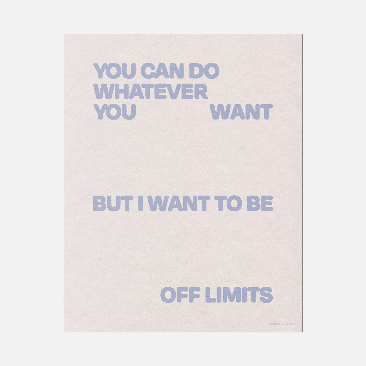 LIMITS PRINT