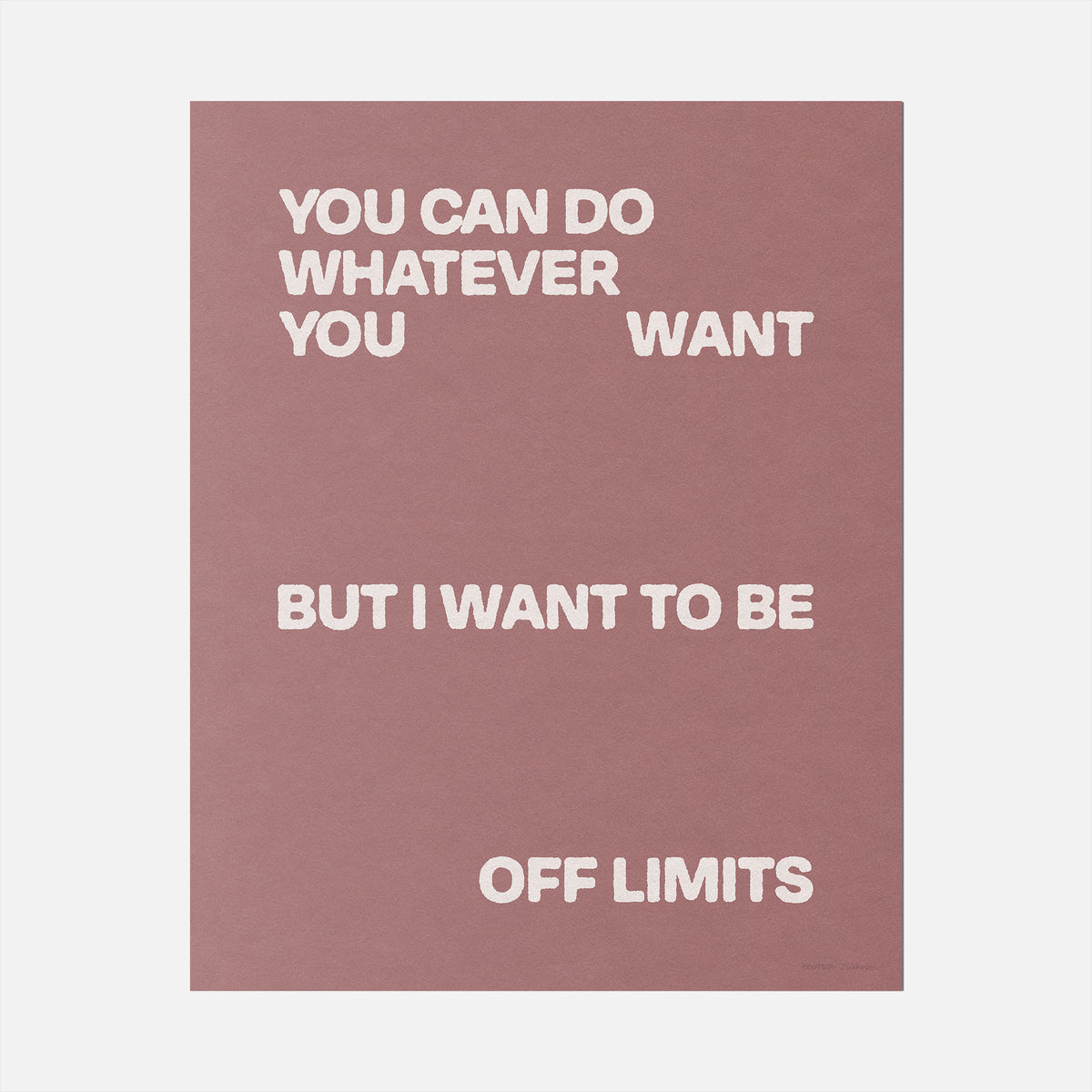 LIMITS PRINT