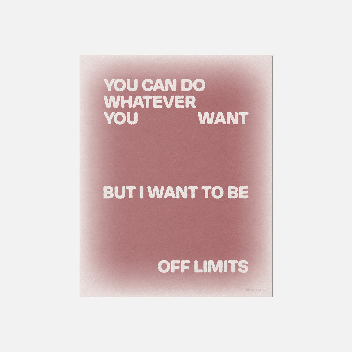 LIMITS PRINT
