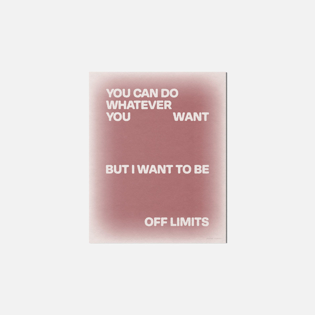 LIMITS PRINT
