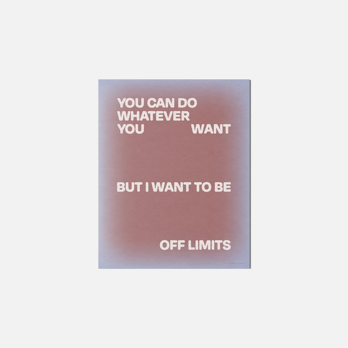 LIMITS PRINT