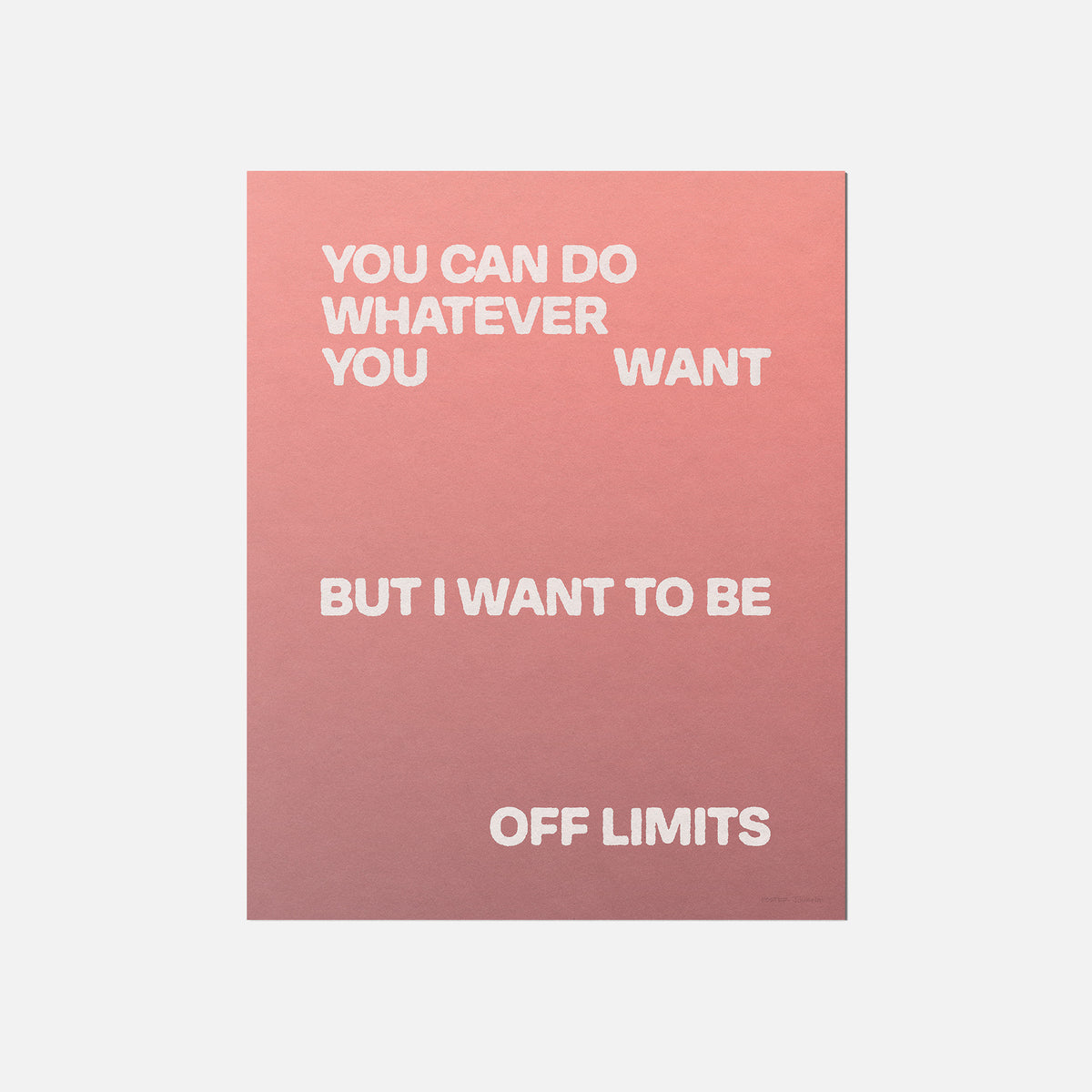 LIMITS PRINT