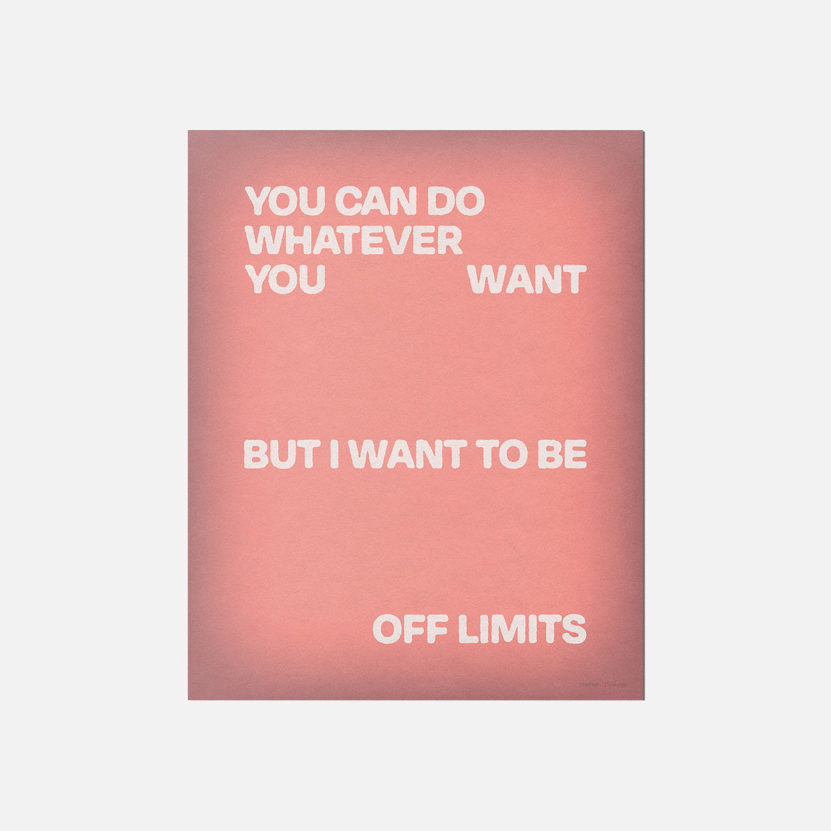 LIMITS PRINT