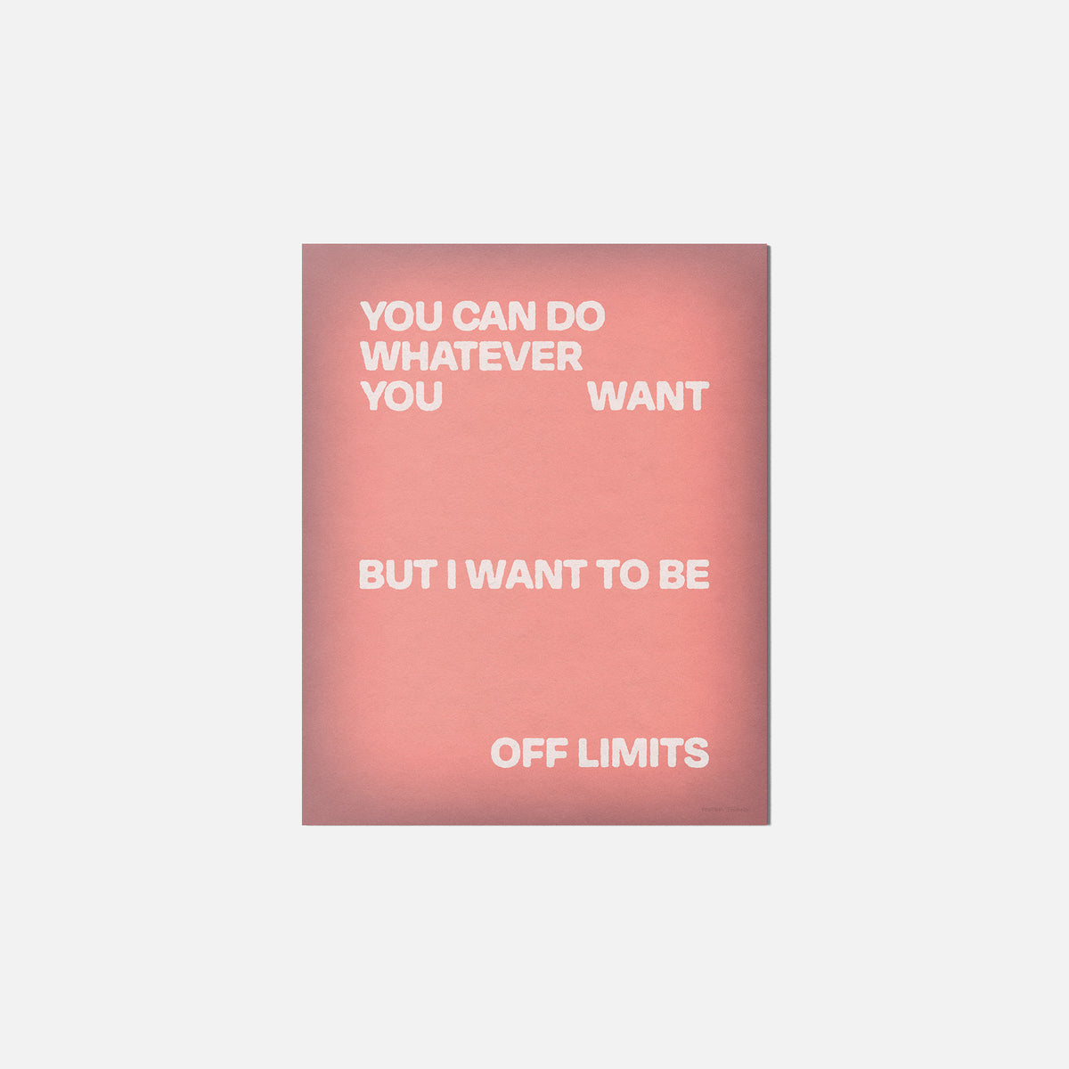 LIMITS PRINT